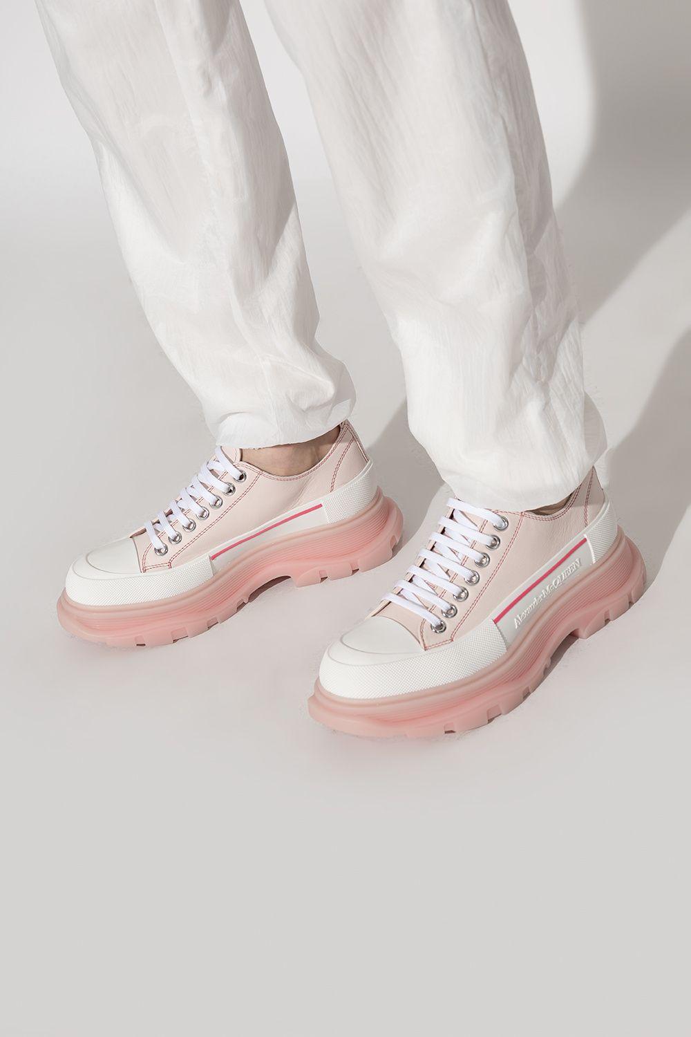 Alexander McQueen Platform Sneakers in Pink | Lyst