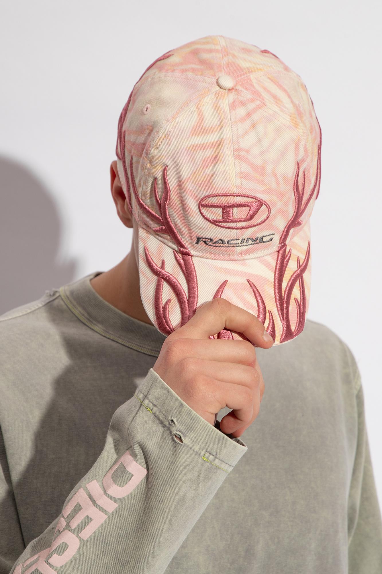 DIESEL 'c-aren' Baseball Cap, in Pink for Men | Lyst DIESEL 'c-aren' Baseball Cap, in Pink for Men | Lyst