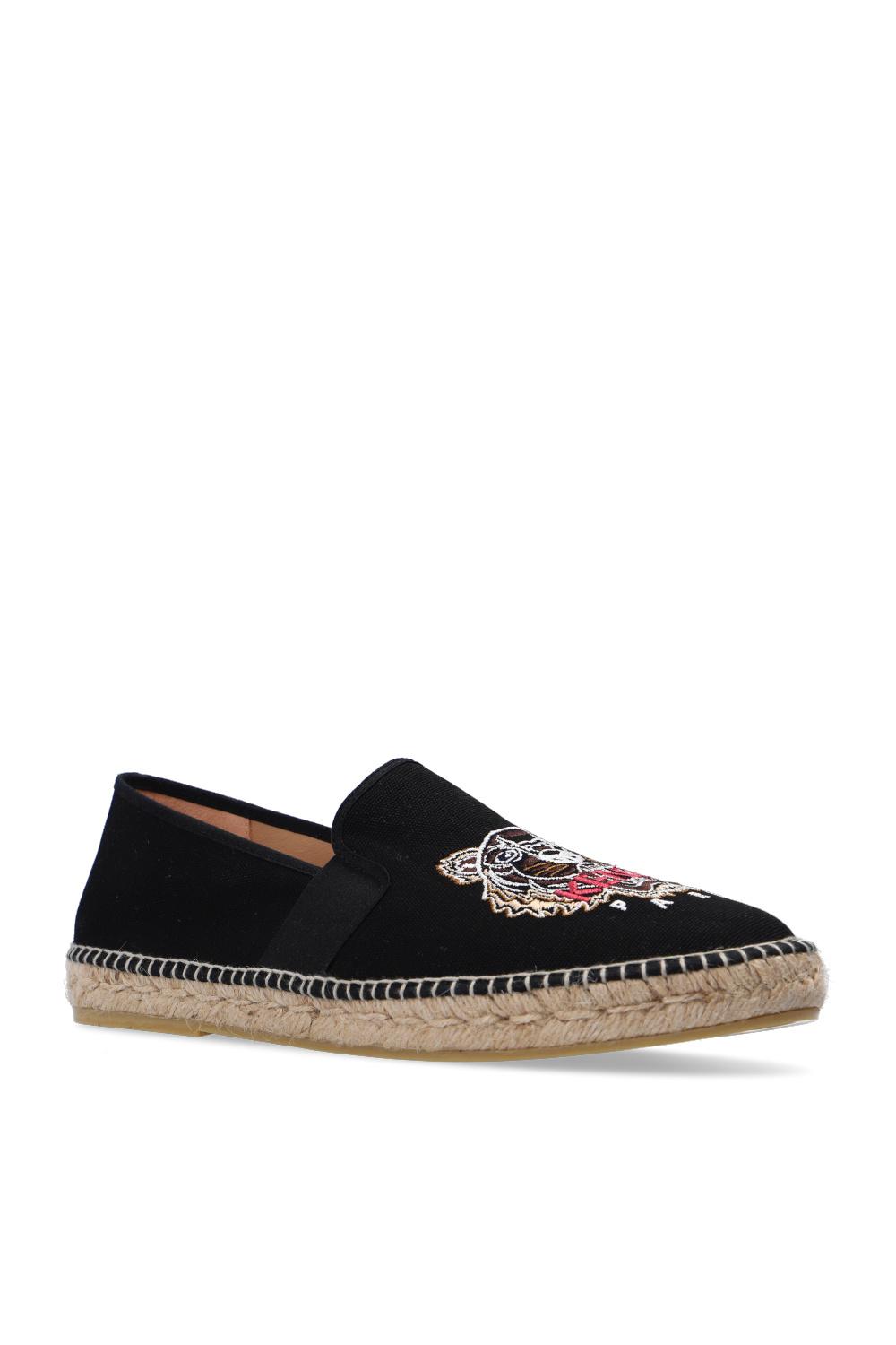 kenzo espadrilles black
