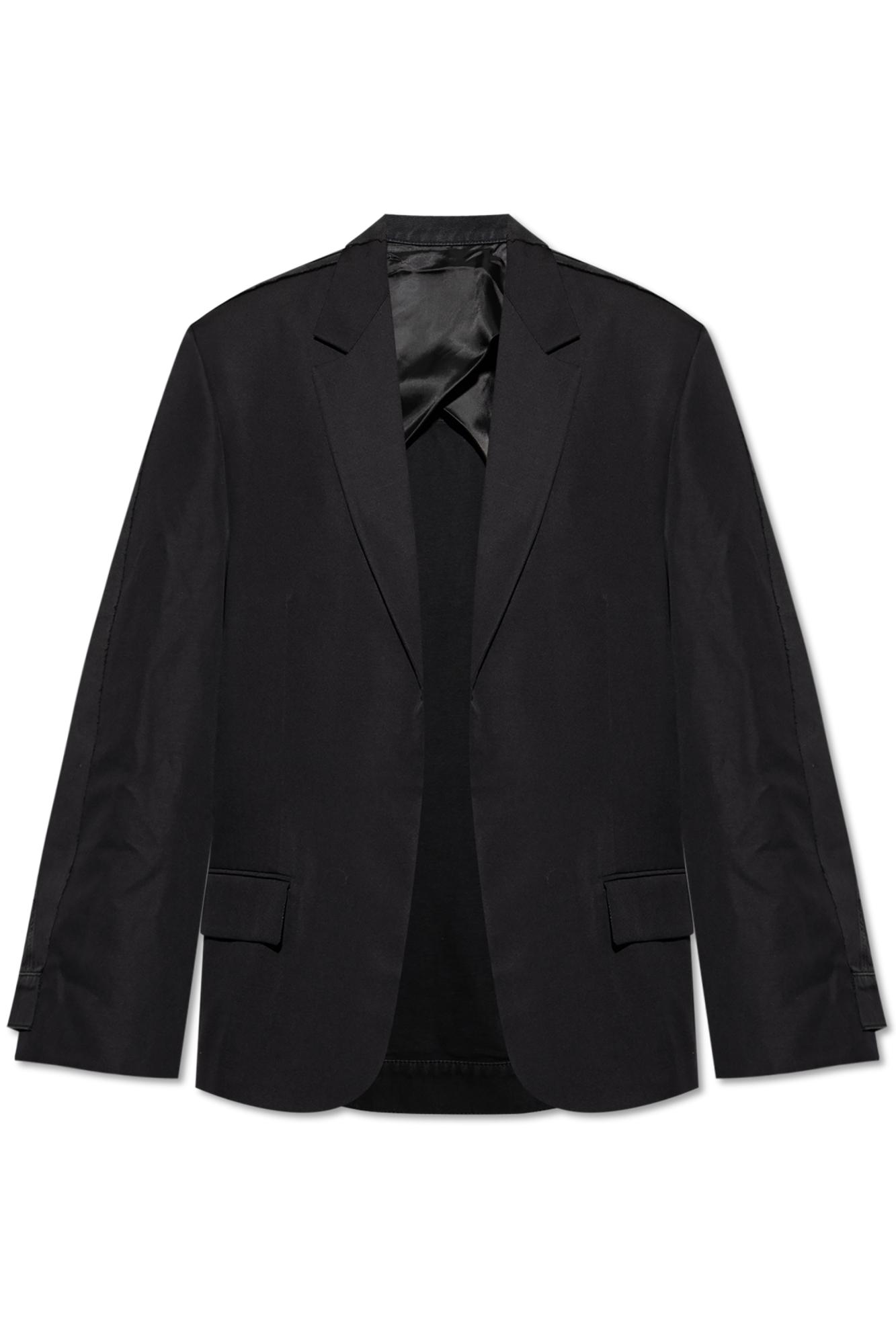 【関税&送料込】Off White Black Drill Oversize Blazer Off-White Black Drill Oversize Blazer – LOZURI®
