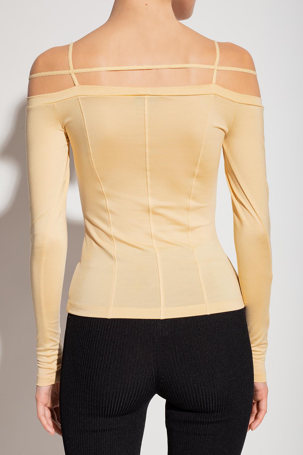 Jacquemus off shoulder top sale