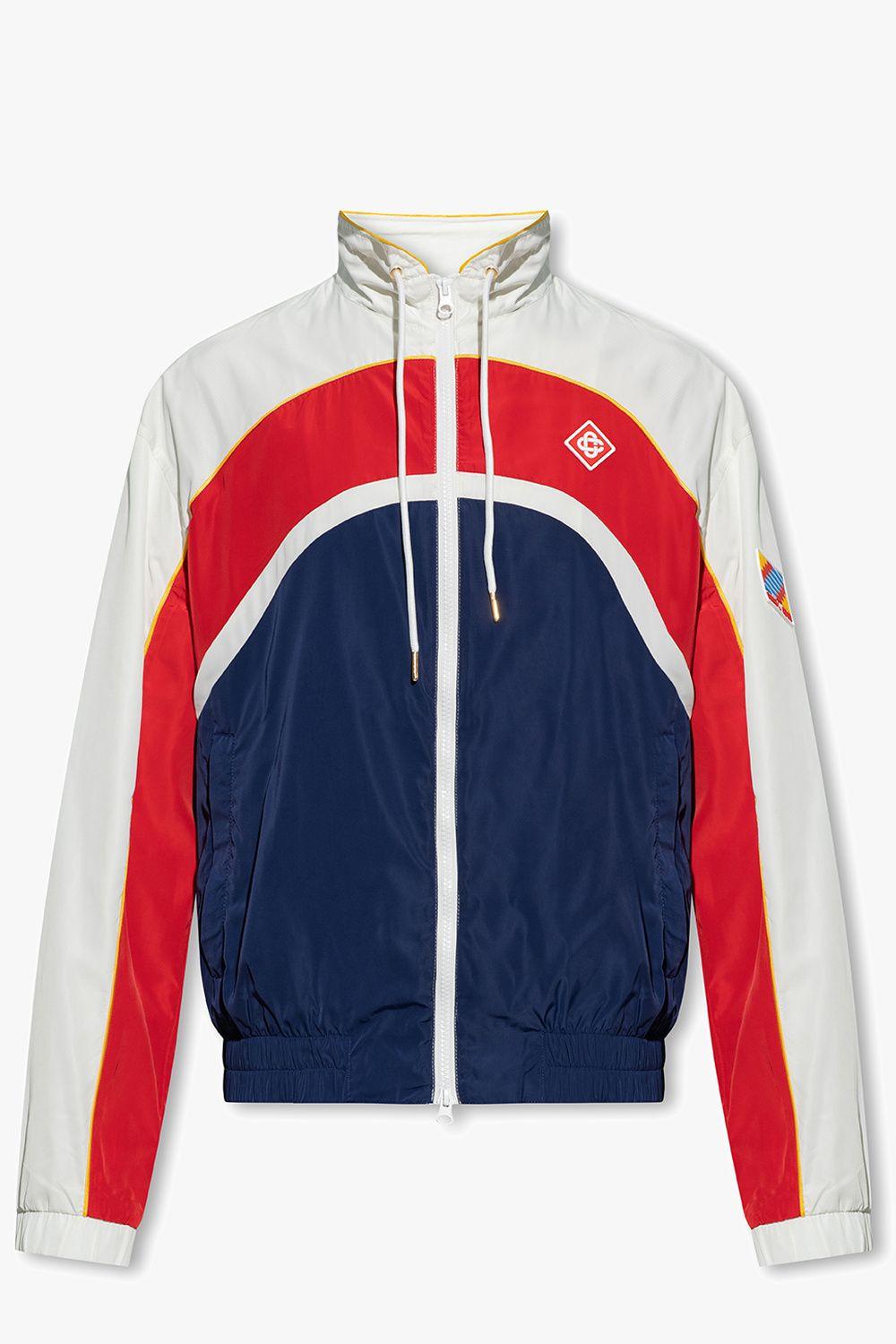 CASABLANCA Track Jacket With Logo in Red for Men Lyst
