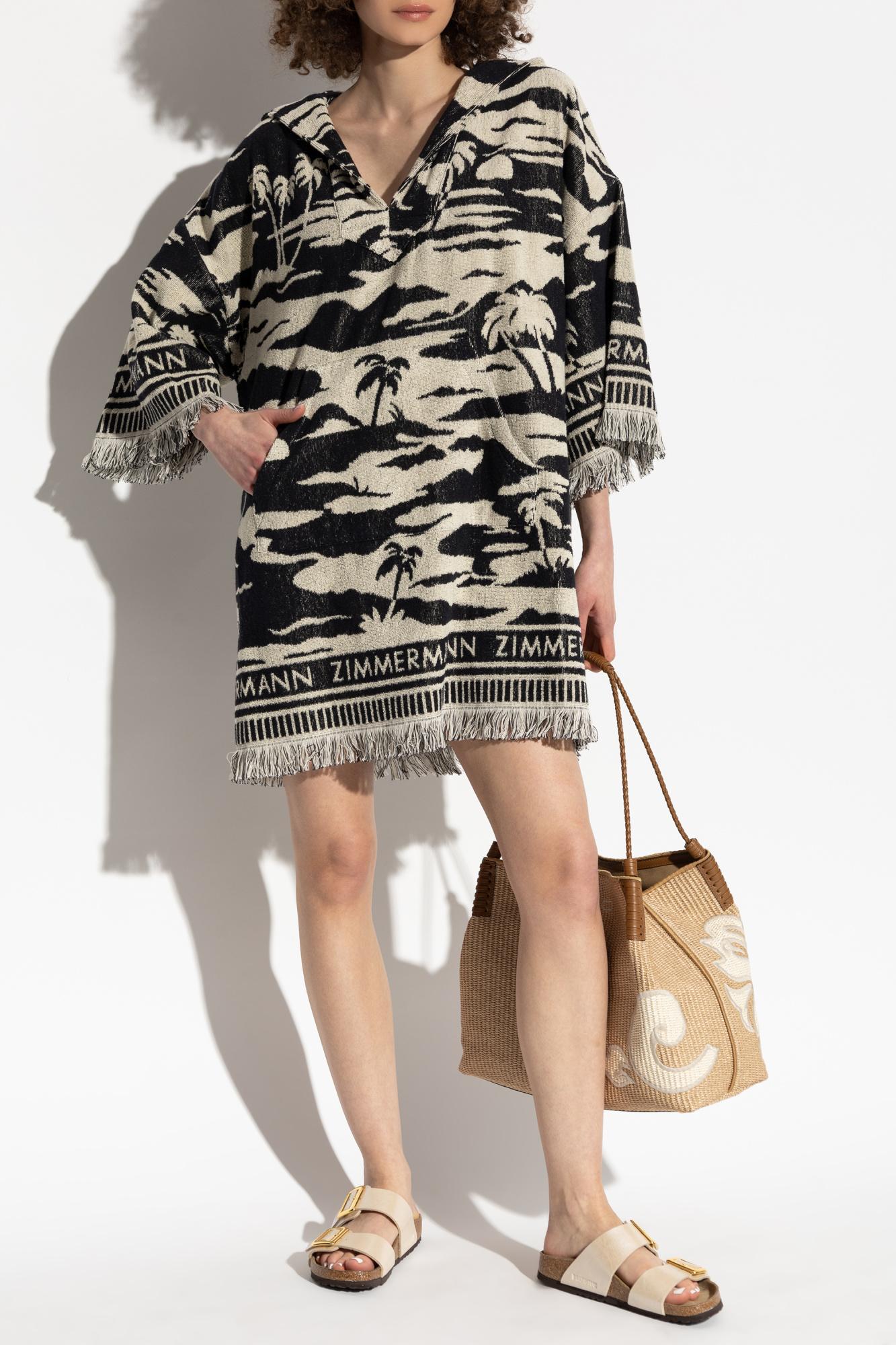 Zimmermann Dress From The Resort Swim 2025 Collection in Black