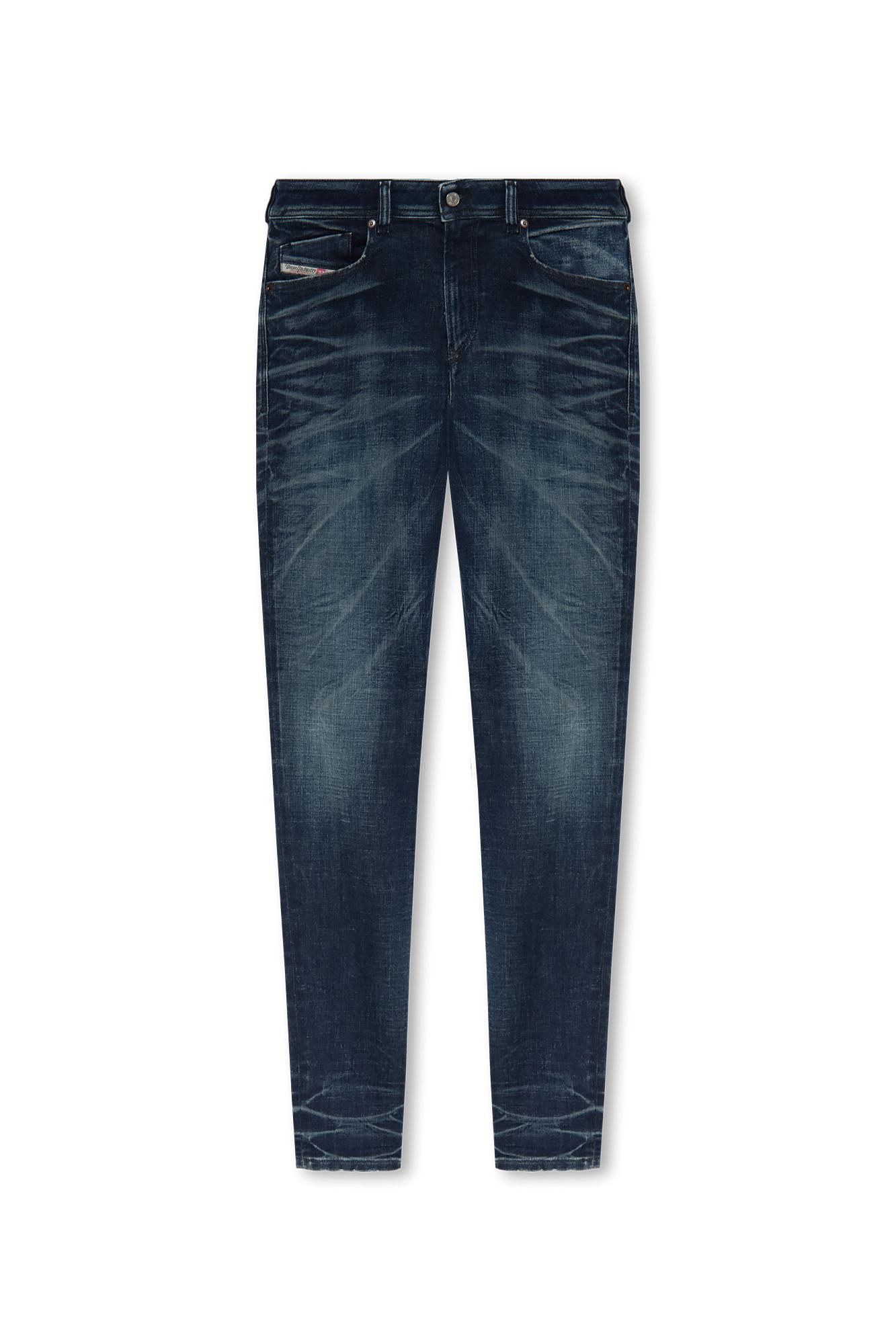 DIESEL '1979 Sleenker L.32' Skinny Jeans in Blue | Lyst UK