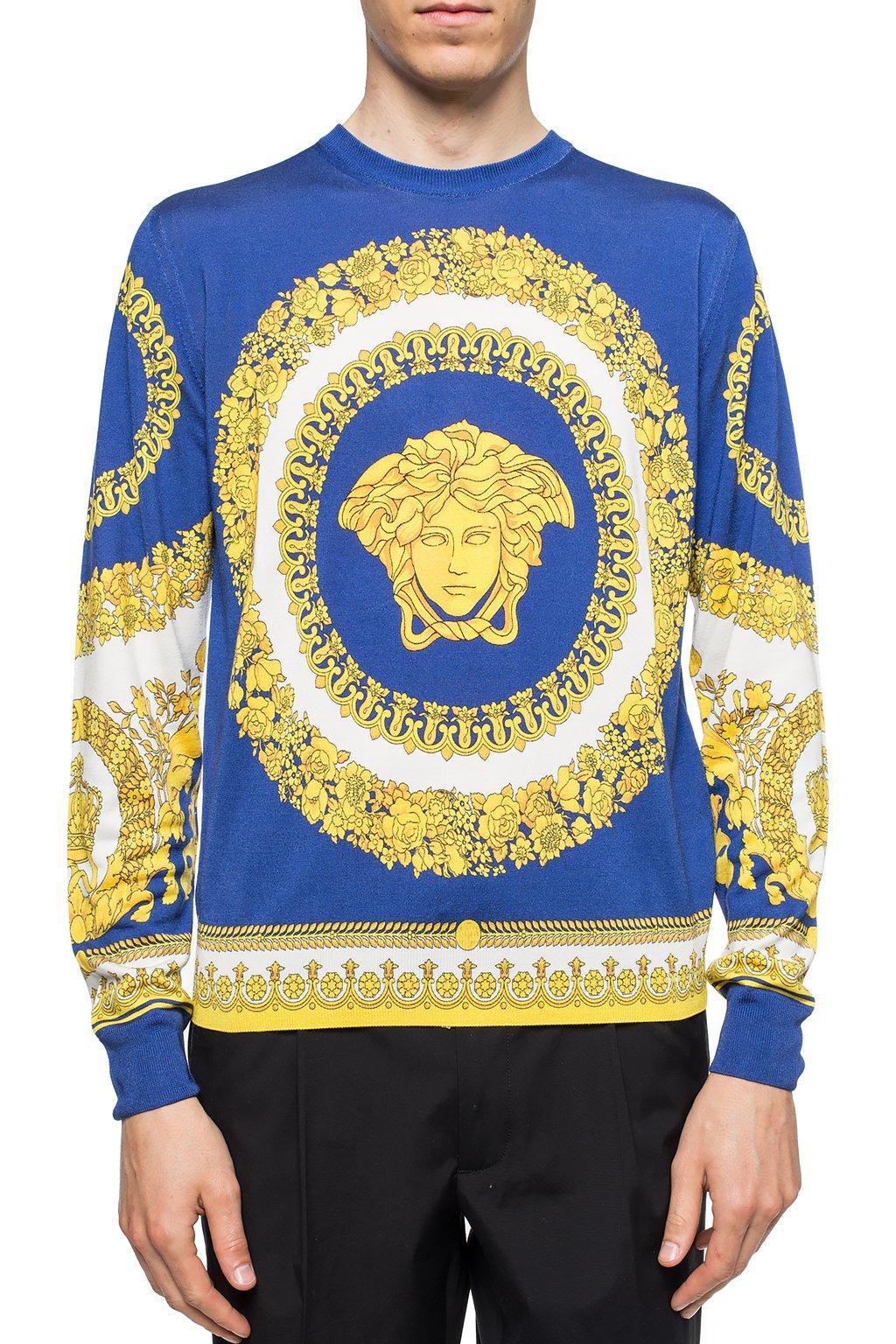 mens versace medusa sweater