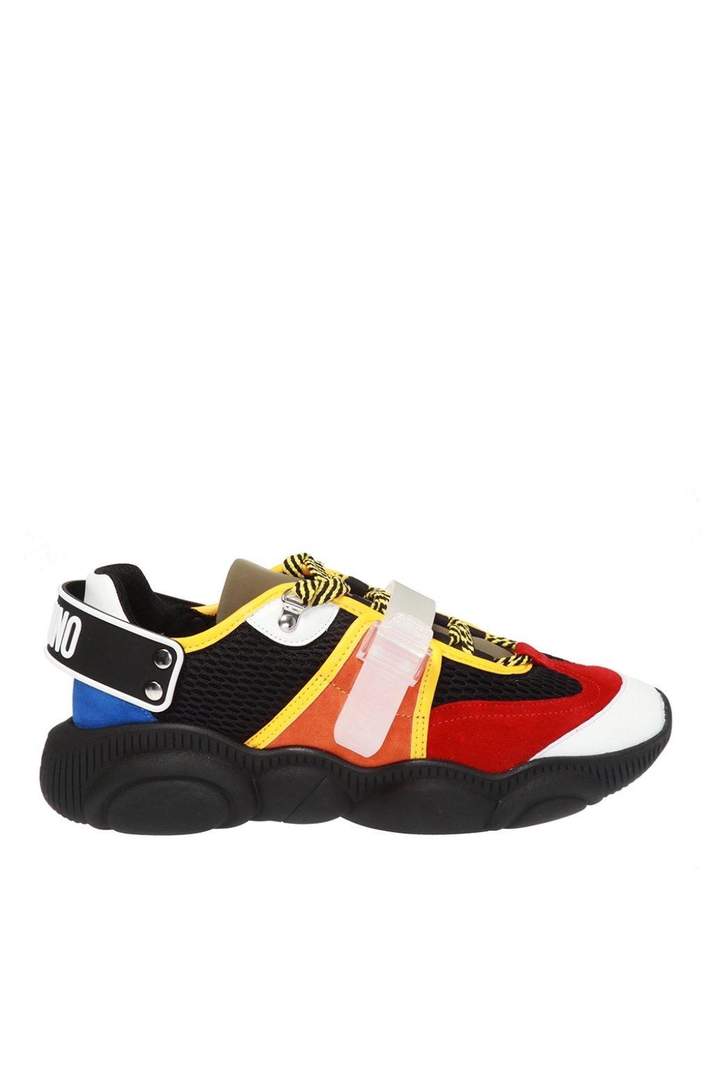 moschino teddy roller skates sneakers