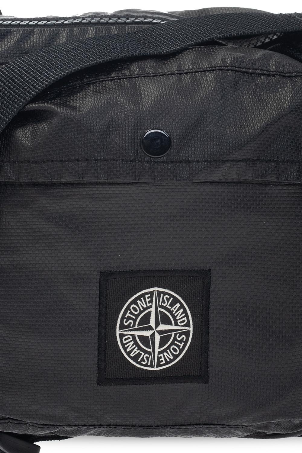 Stone Island Shoulder Bag With Logo in Black for Men | Lyst