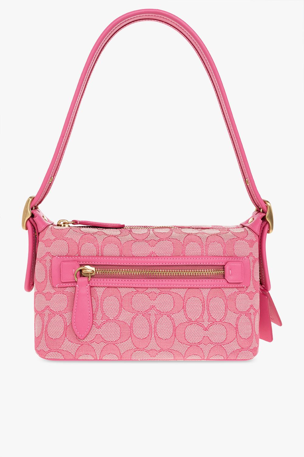バッグ COACH Pink Signature Demi Shoulder Bag COACH 'demi Signature' Shoulder Bag, in Pink | Lyst UK
