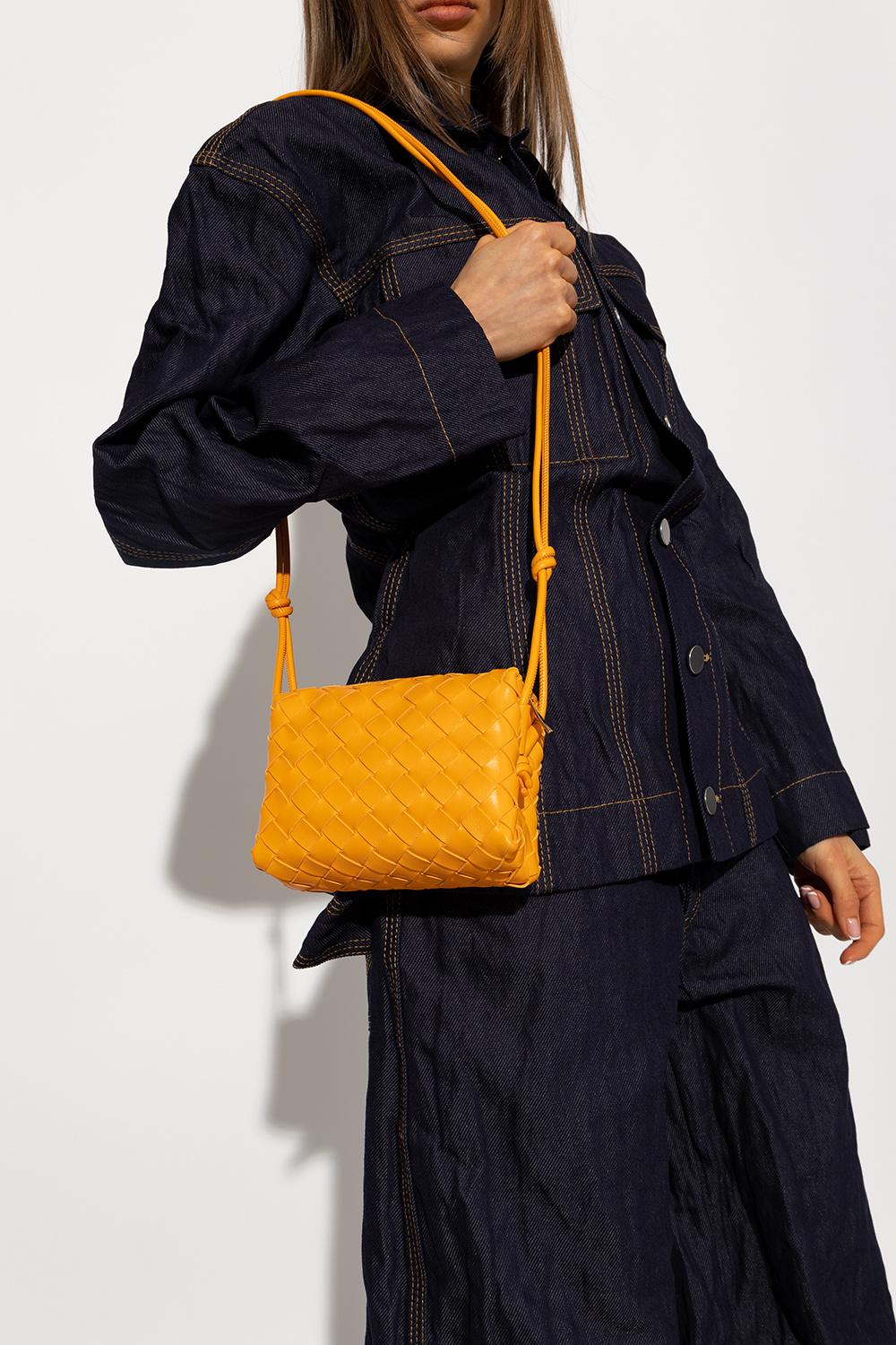 Bottega Veneta 'loop Mini' Shoulder Bag in Orange