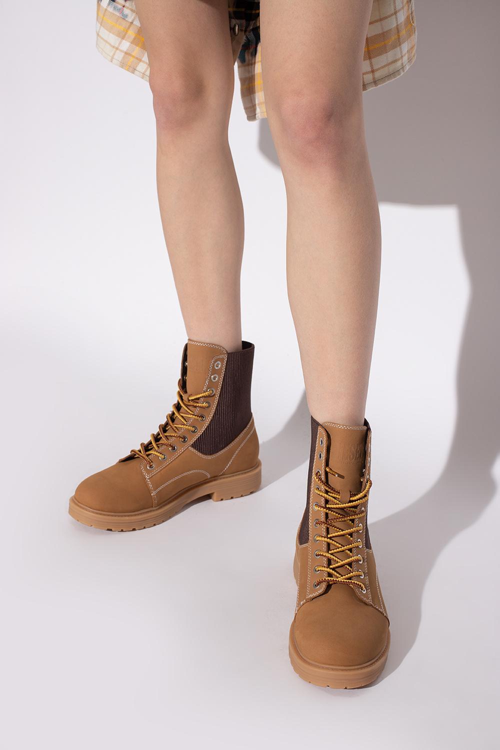 DIESEL 'd-alabama' Boots in Brown | Lyst