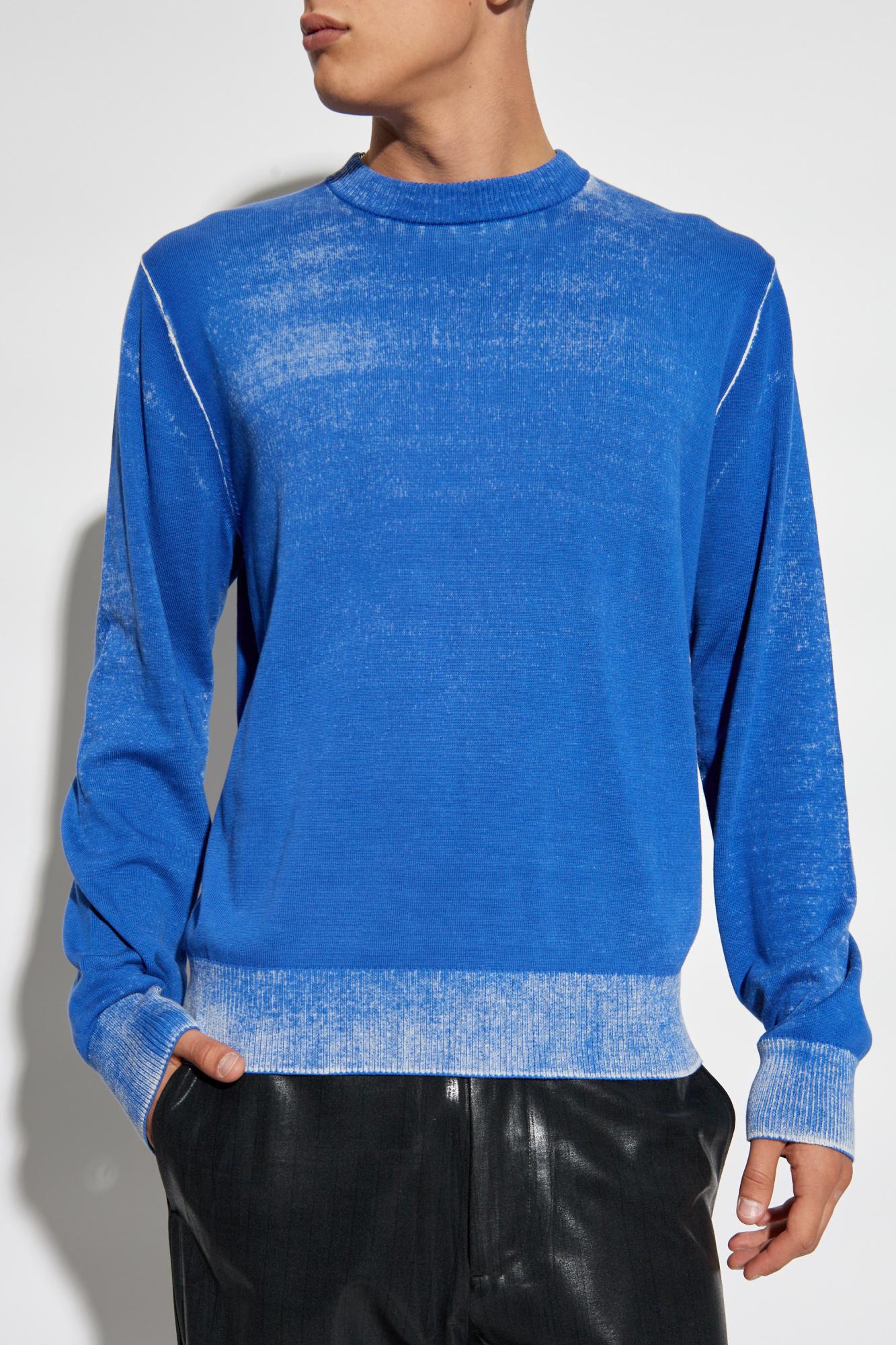 DIESEL Sweater K-Larence-B in Blue for Men | Lyst