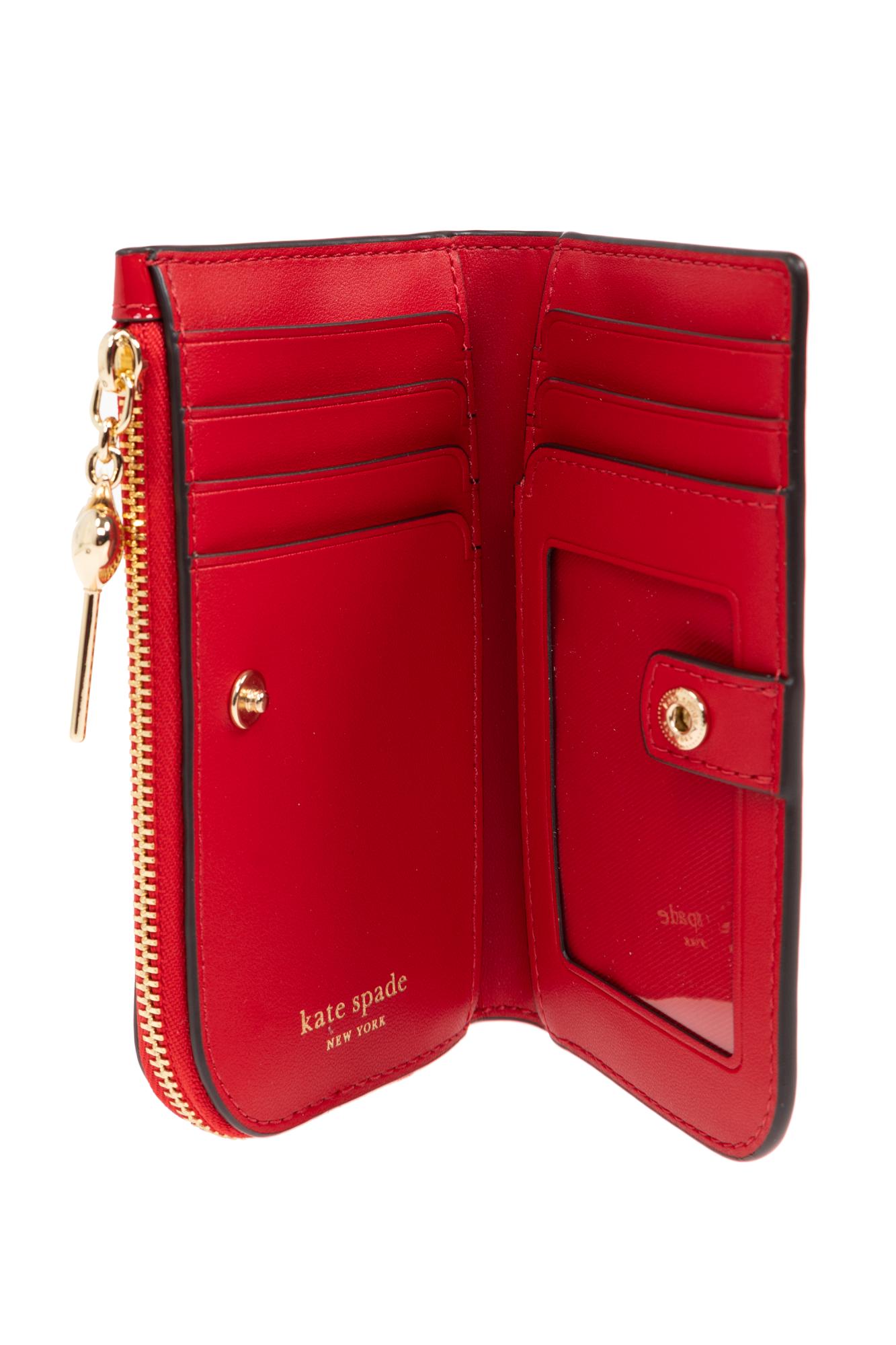 Kate Spade Leather Wallet in Red Lyst