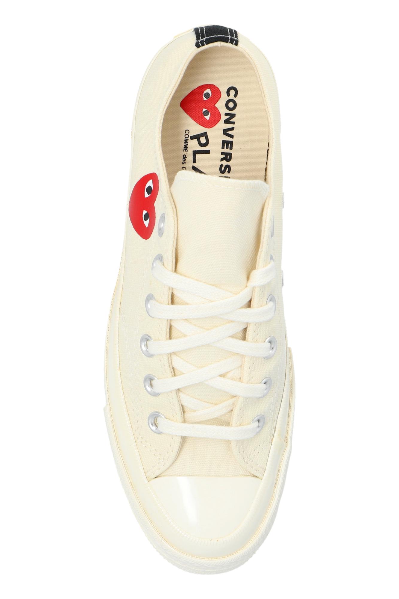 Converse play white best sale