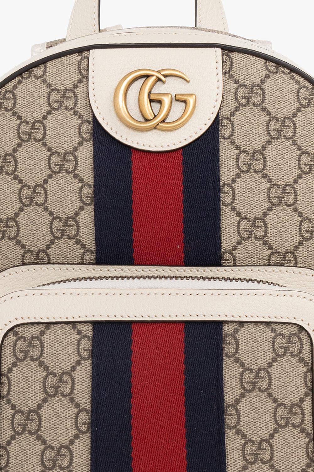 Gucci 'ophidia' Backpack in Natural | Lyst Canada