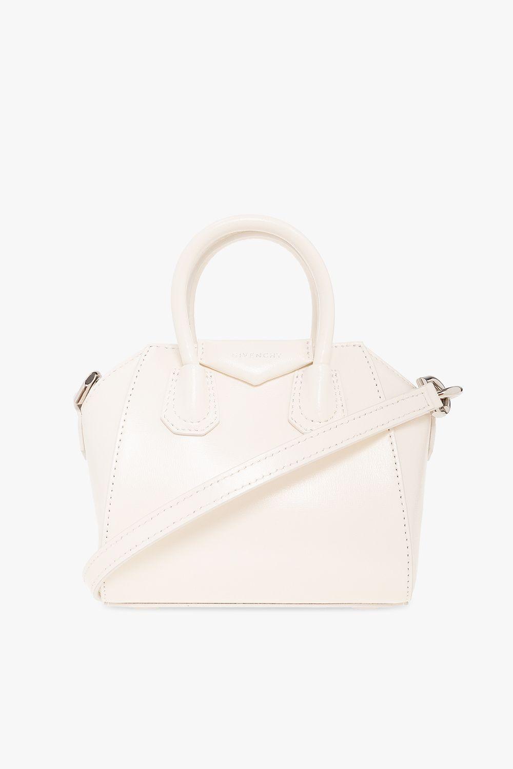Givenchy 'antigona Micro' Shoulder Bag in Natural