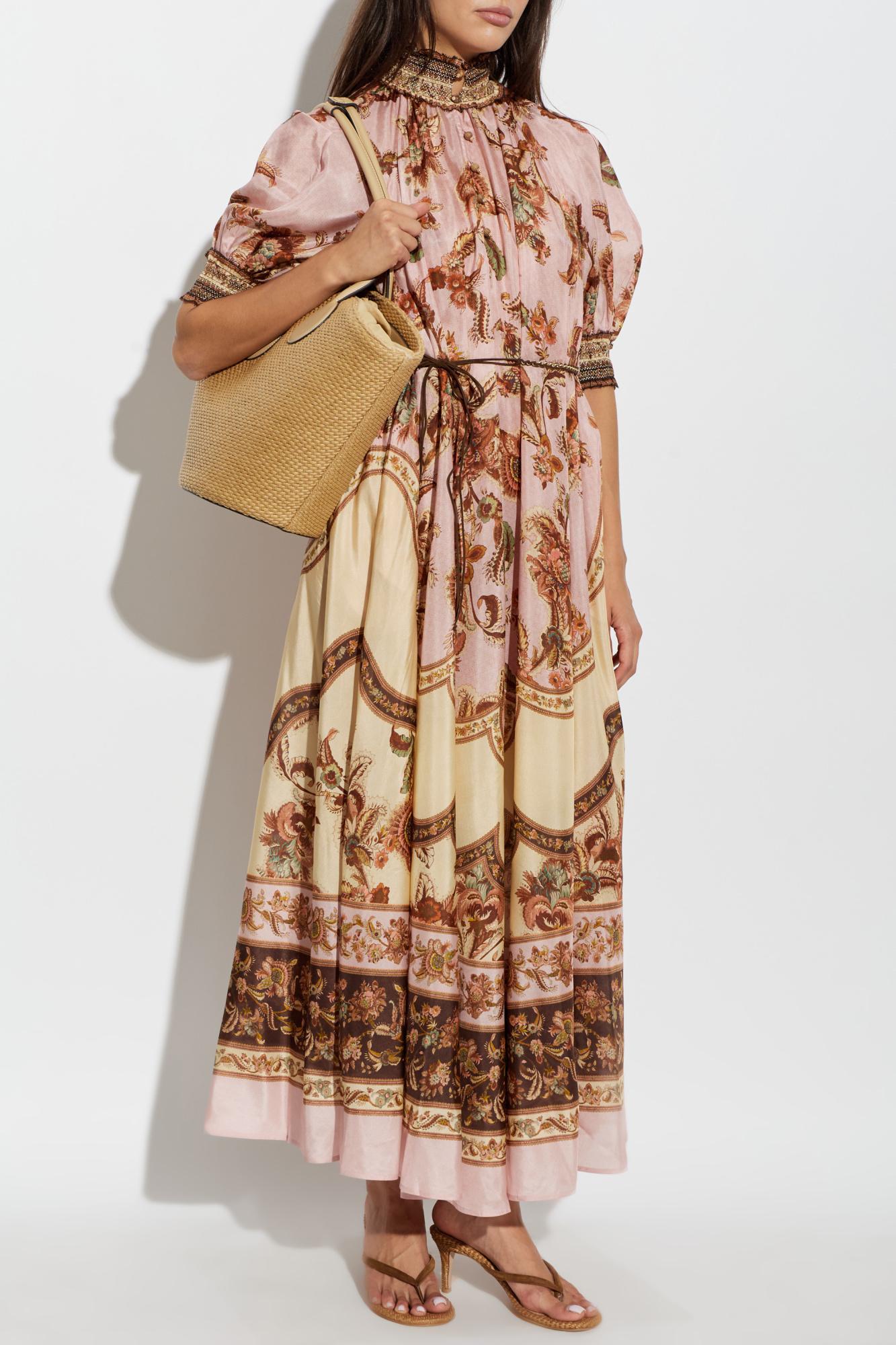 brown zimmerman dress Zimmermann Animal-print Mini Dress