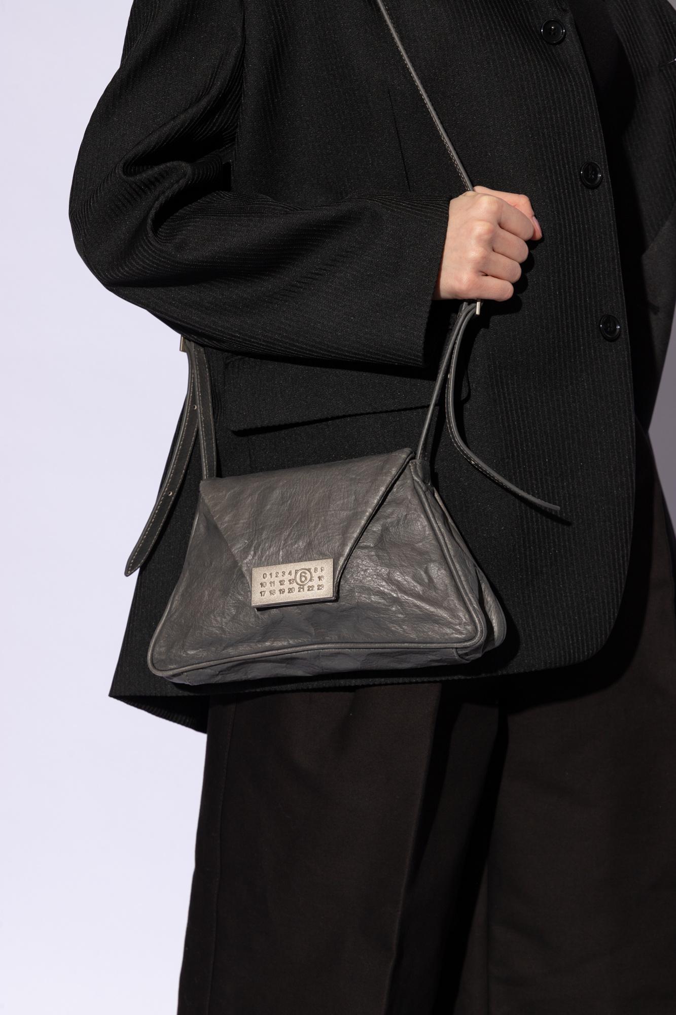 MM6 Numeric BAG MEDIUM ブラックプレート MM6 Maison Margiela Medium Numeric Cross Body Bag | Grey
