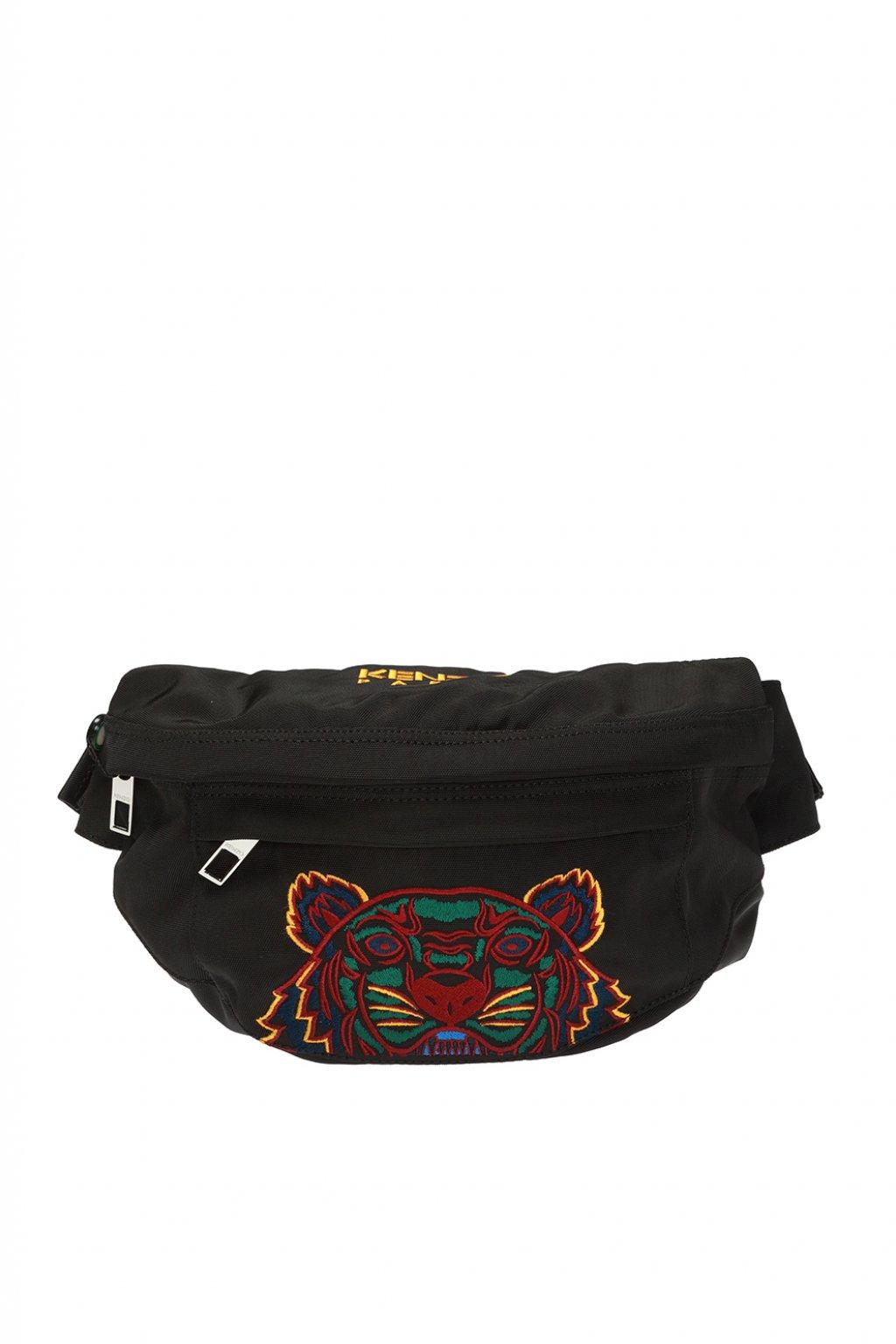 KENZO Logo Belt Bag in Black for Men Lyst