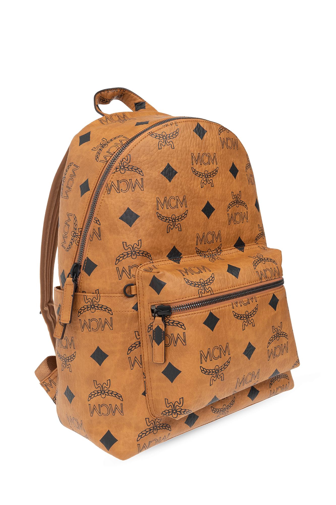 MCM 'stark' Backpack in Brown for Men | Lyst