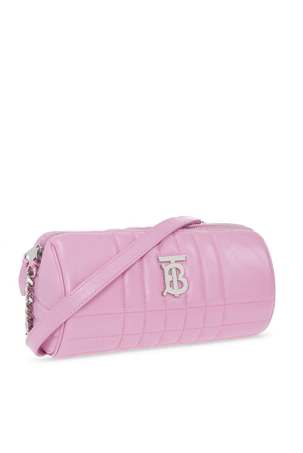 Burberry 'barrel' Shoulder Bag in Pink | Lyst