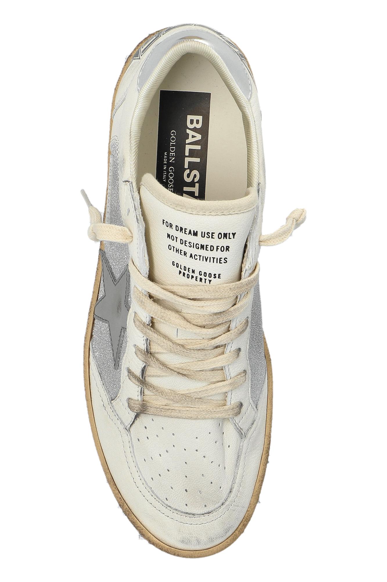 Golden Goose Sneakers Ball Star Double Quarter in White | Lyst