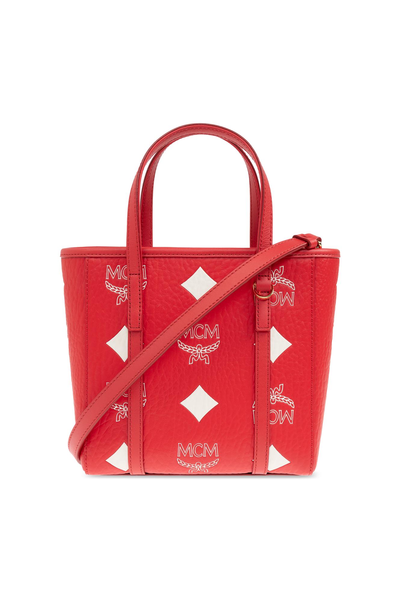 Mcm shopper tote sale hotsell