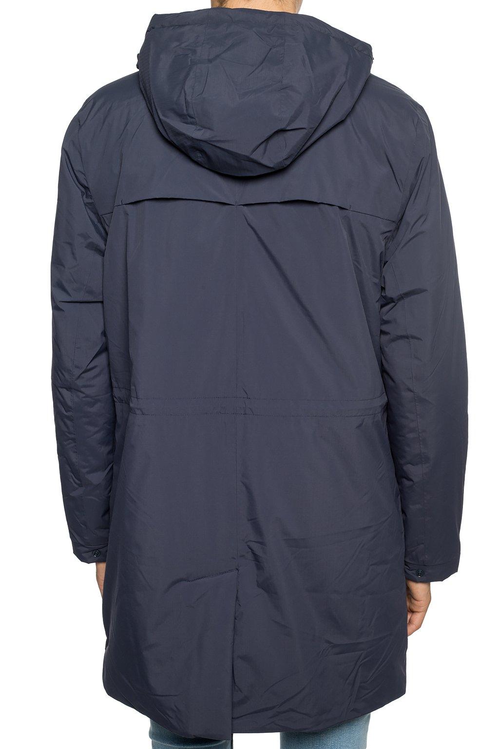 K-Way Fur 'remi' Hooded Jacket in Navy Blue (Blue) for Men - Lyst