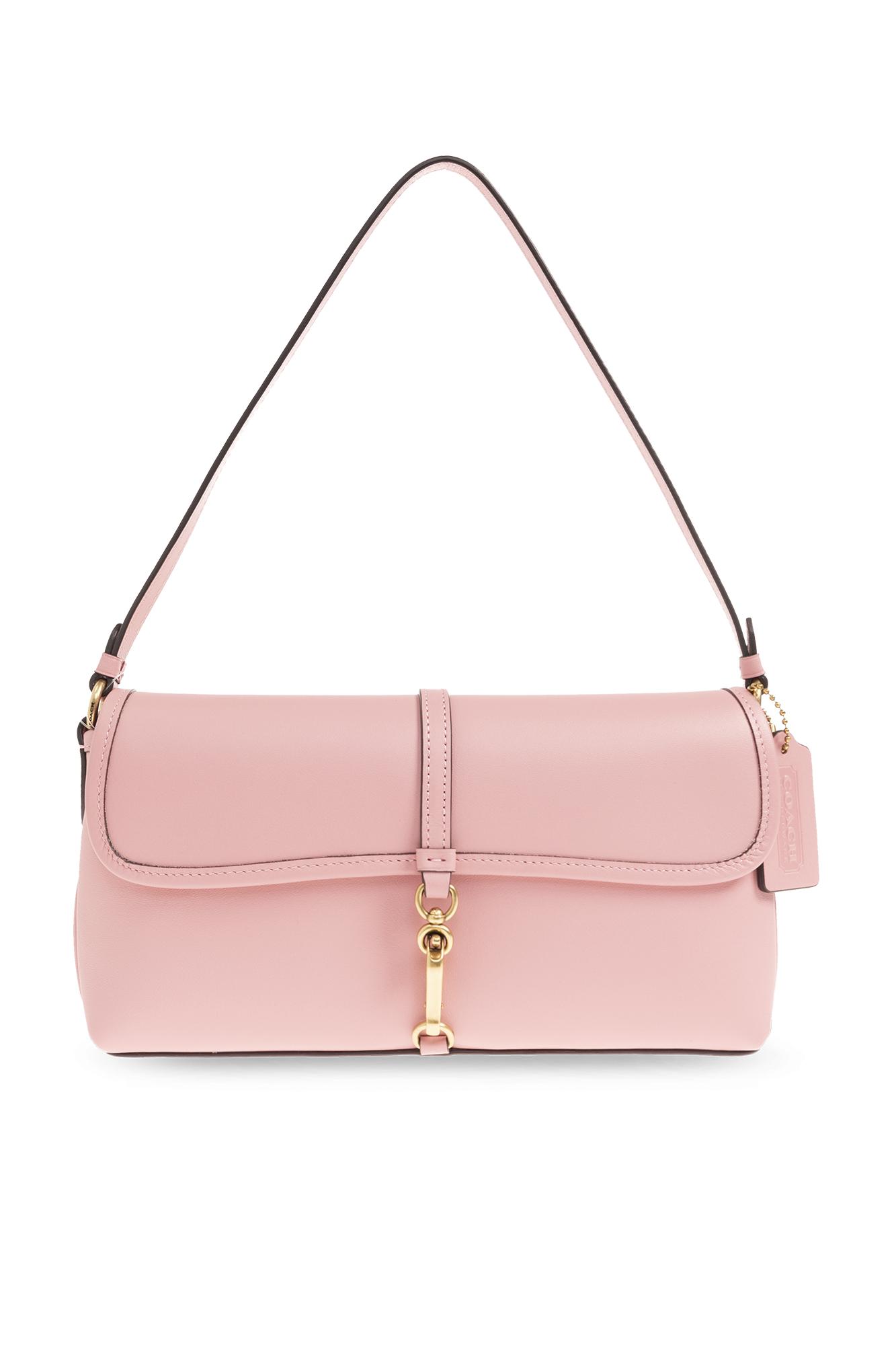 COACH 'hamptons' Shoulder Bag, in Pink | Lyst