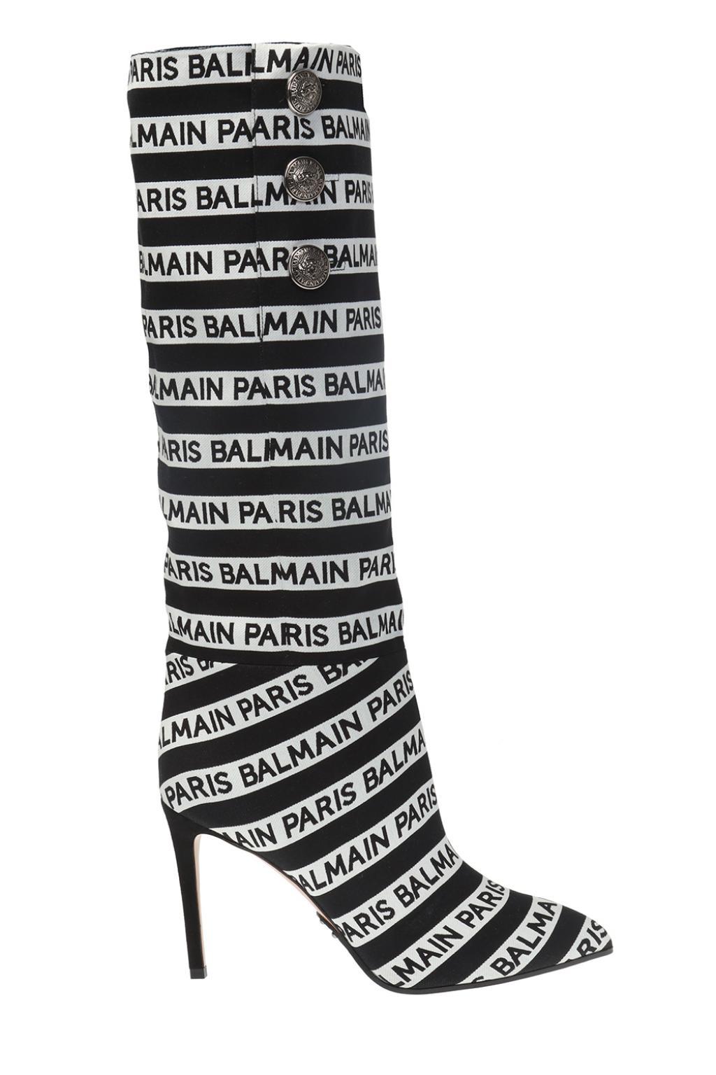 balmain paris boots