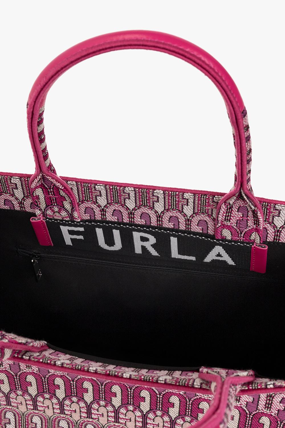 Furla Opportunity Jacquard Tote Bag - Pink