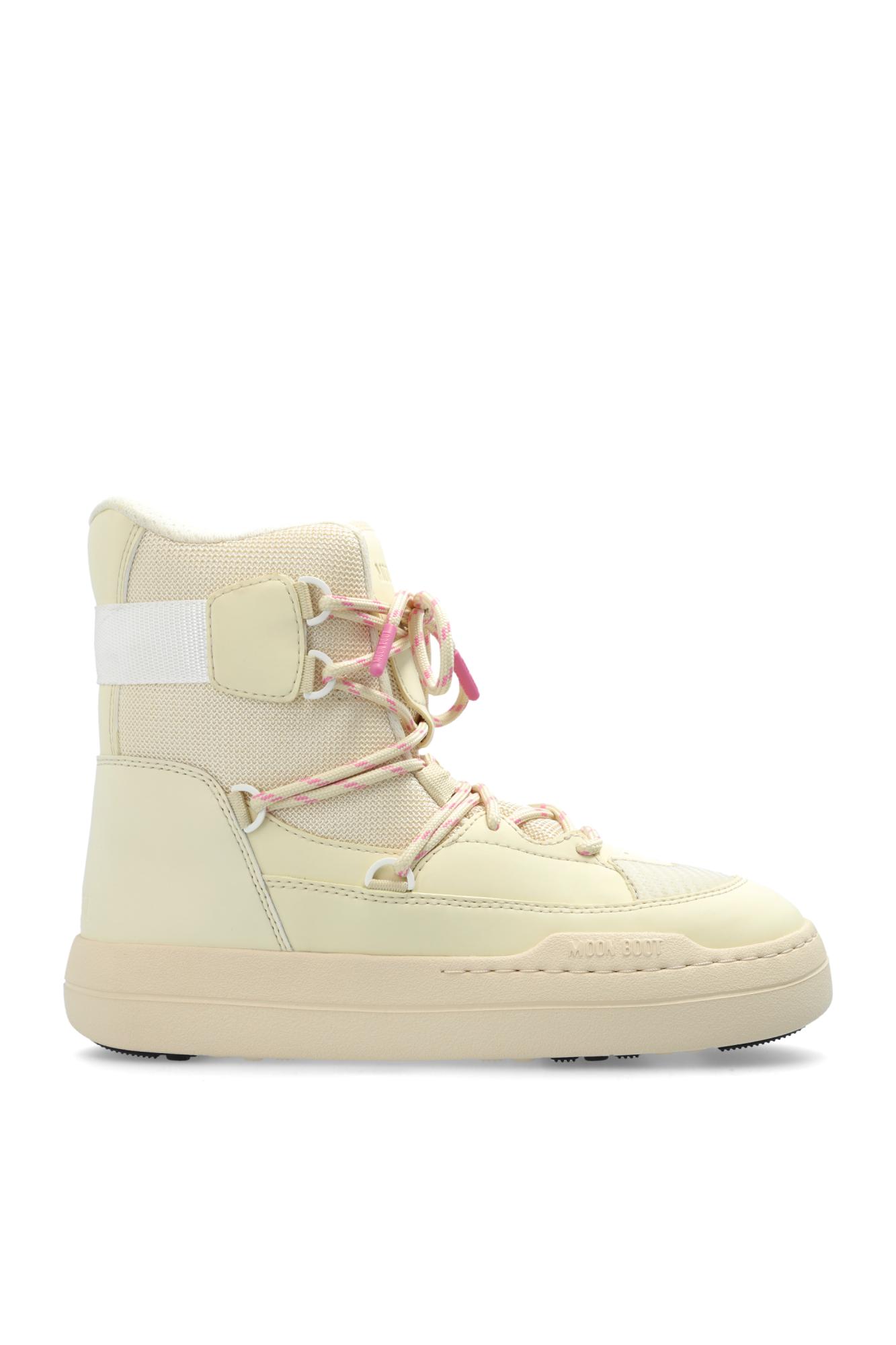Rose Gold Moon Boots White Moon Boot Snow Boots Park Sneaker Boot
