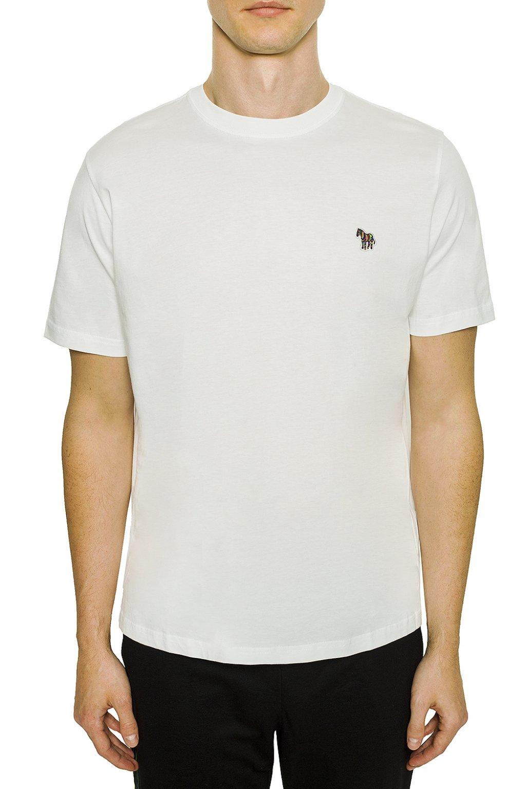 PS by Paul Smith Cotton Patched T-shirt in White for Men - Lyst