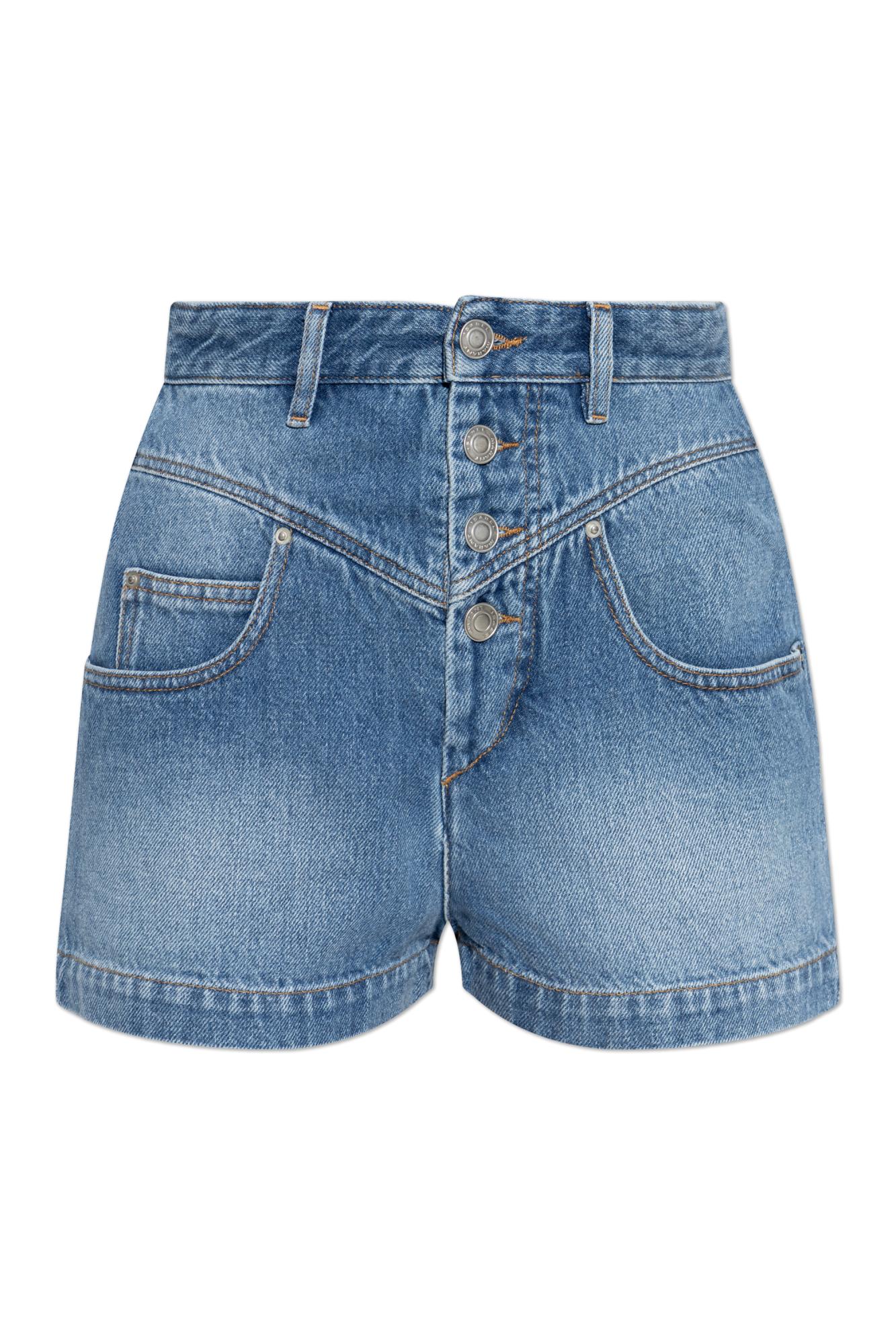 ショートパンツ ISABEL MARANT Woman Short Blue SH0001FAB1H04I 30FB Isabel Marant Jean and denim shorts for Women | Online Sale