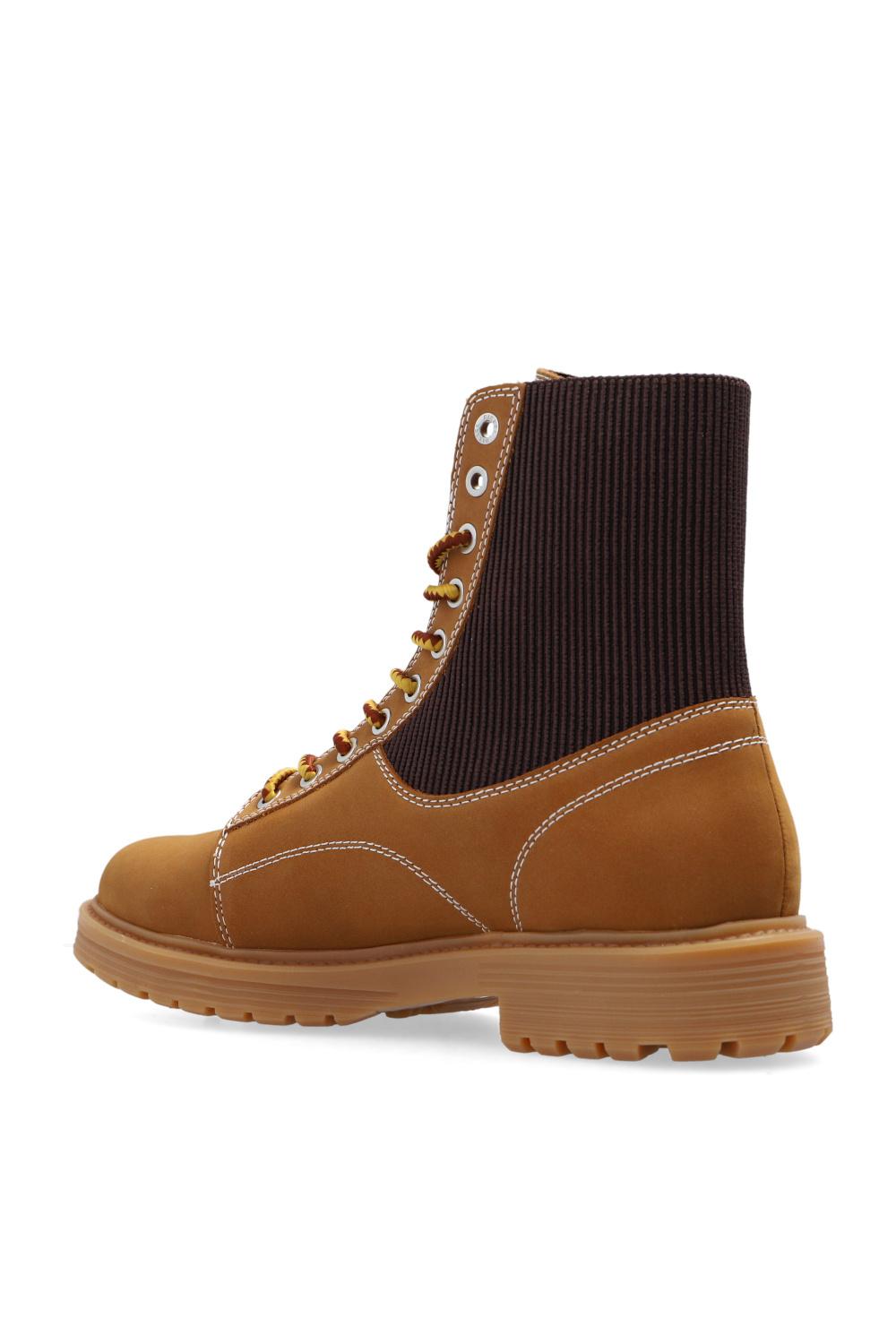 DIESEL 'd-alabama' Boots in Brown | Lyst