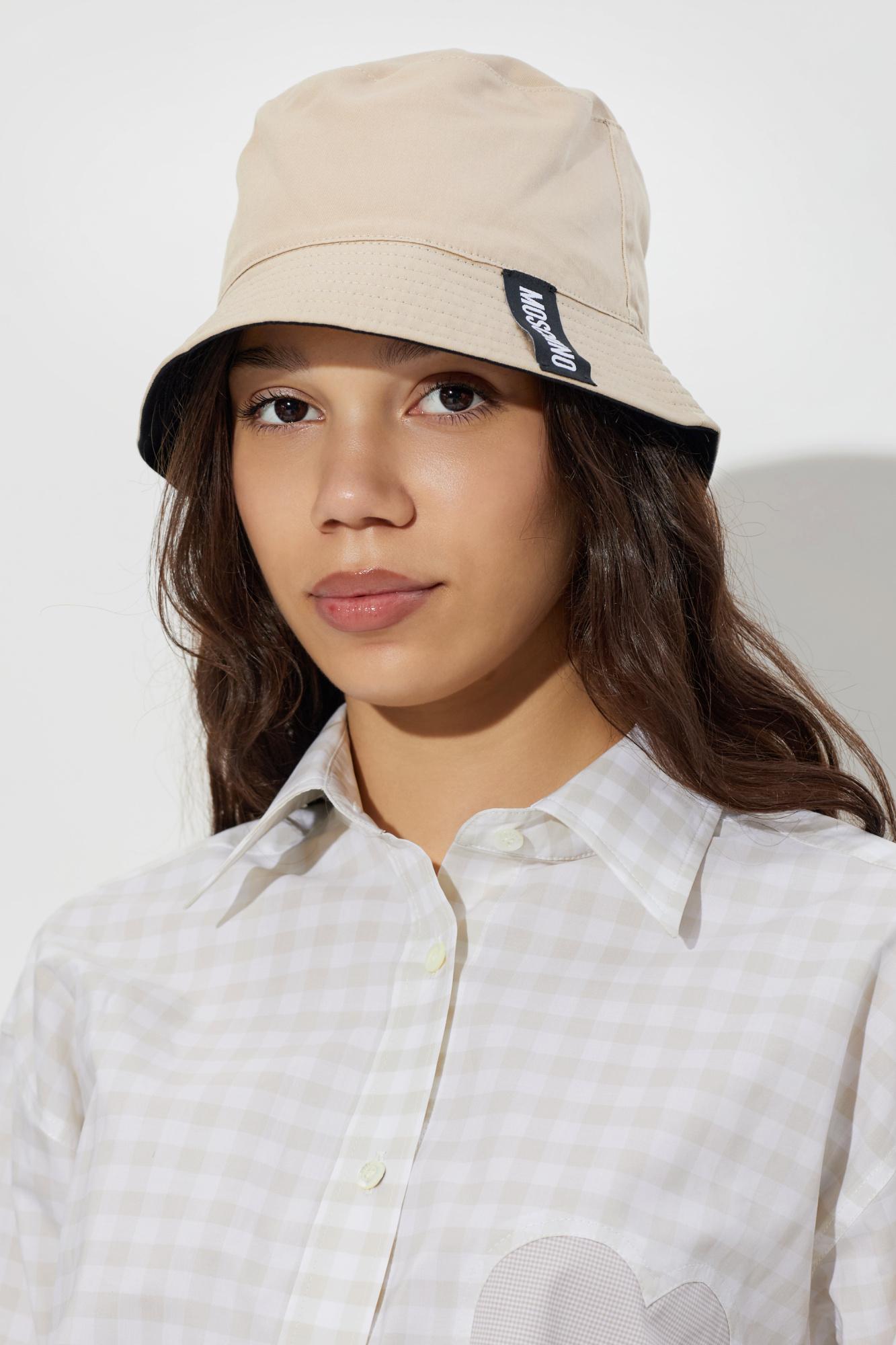 Moschino Cotton Bucket Hat with Pattern Women Multicolor Hats Cadaqués Bohemian Reversible Bucket Hat | Globally Inspired  main image 4