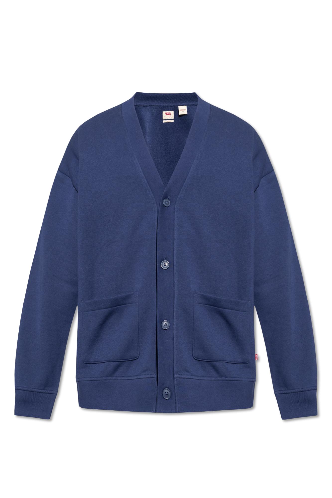 Levi's Cardigan With Buttons in Blue for Men Lyst