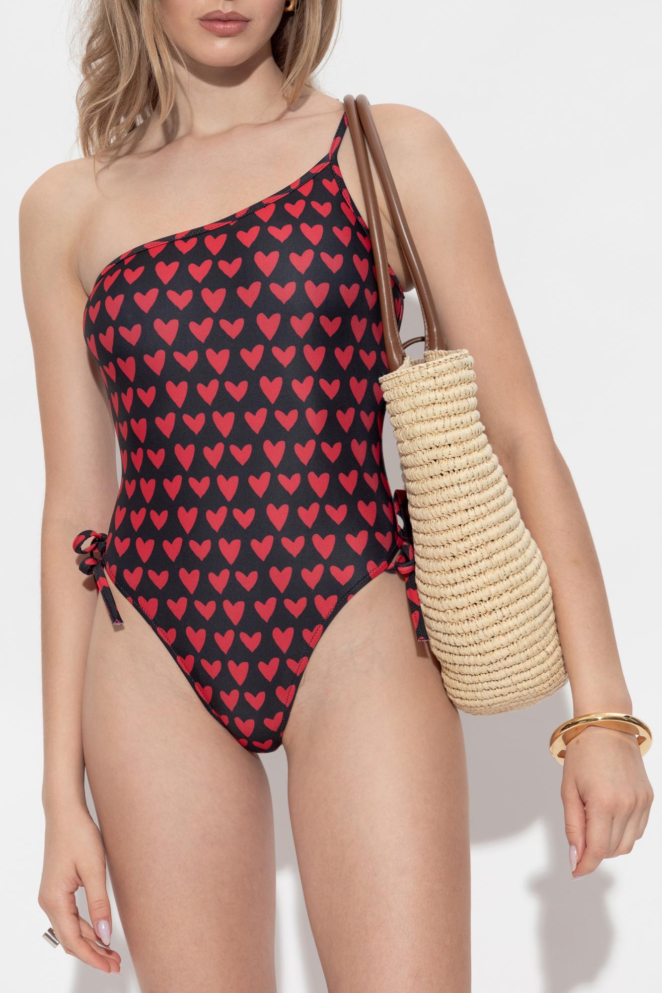 ワンピース MOSCHINO Y2K Moschino Strawberry Print Women's Swimsuits One Piece Size M