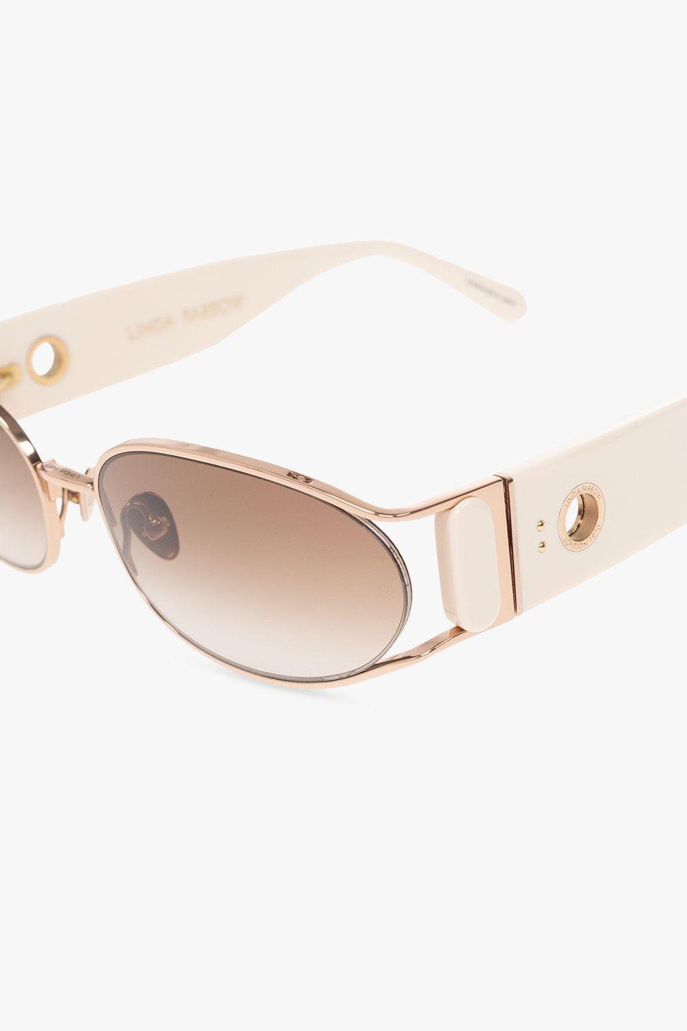 Linda Farrow Shelby Cat Eye Sunglasses