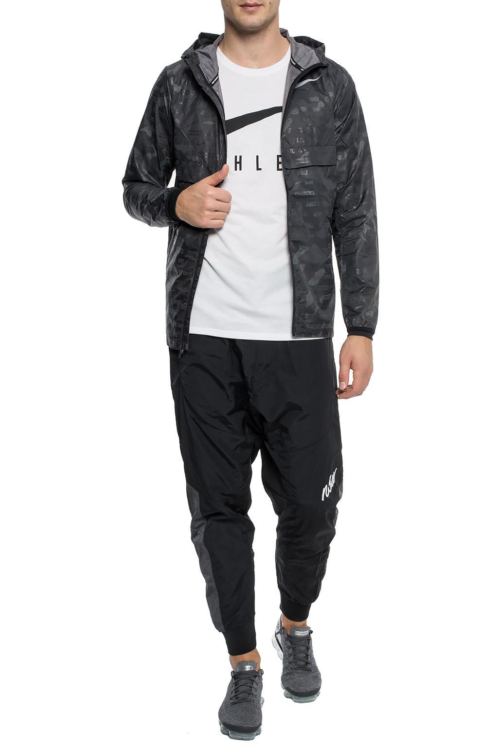 Nike Camo Rain Jacket in Gray for Men | Lyst