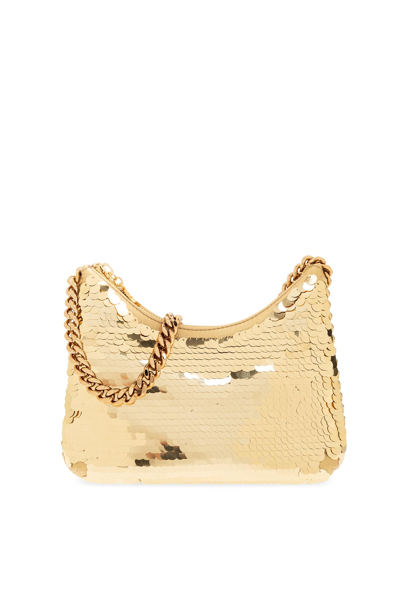 Stella McCartney Women's 'Falabella Zip Mini' Shoulder Bag - Yellow