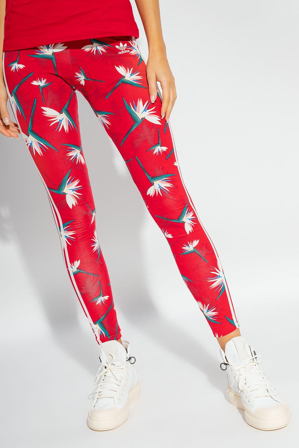 Adidas palm tree leggings clearance