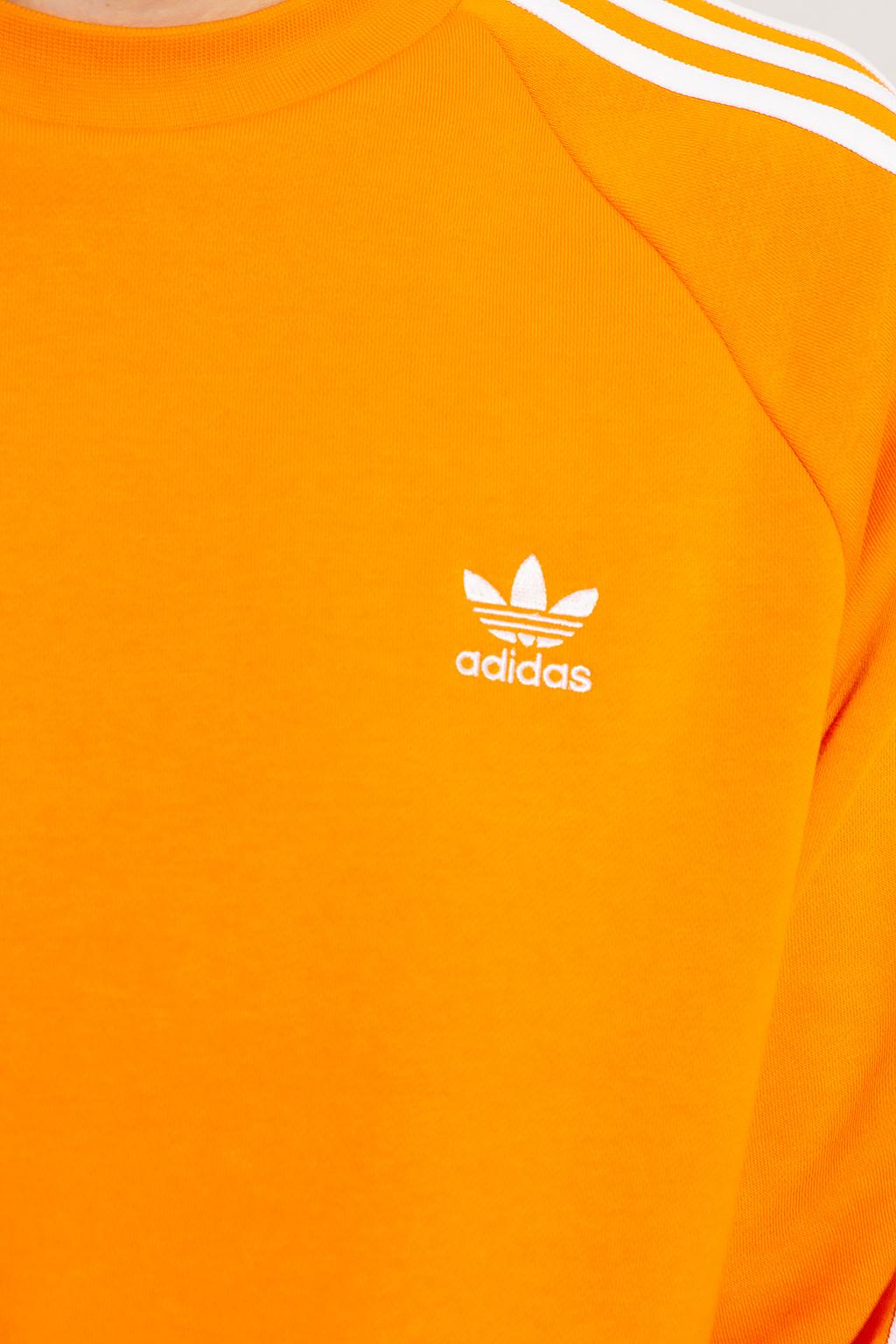 adidas Originals Sweatshirt With Logo in Orange for Men | Lyst