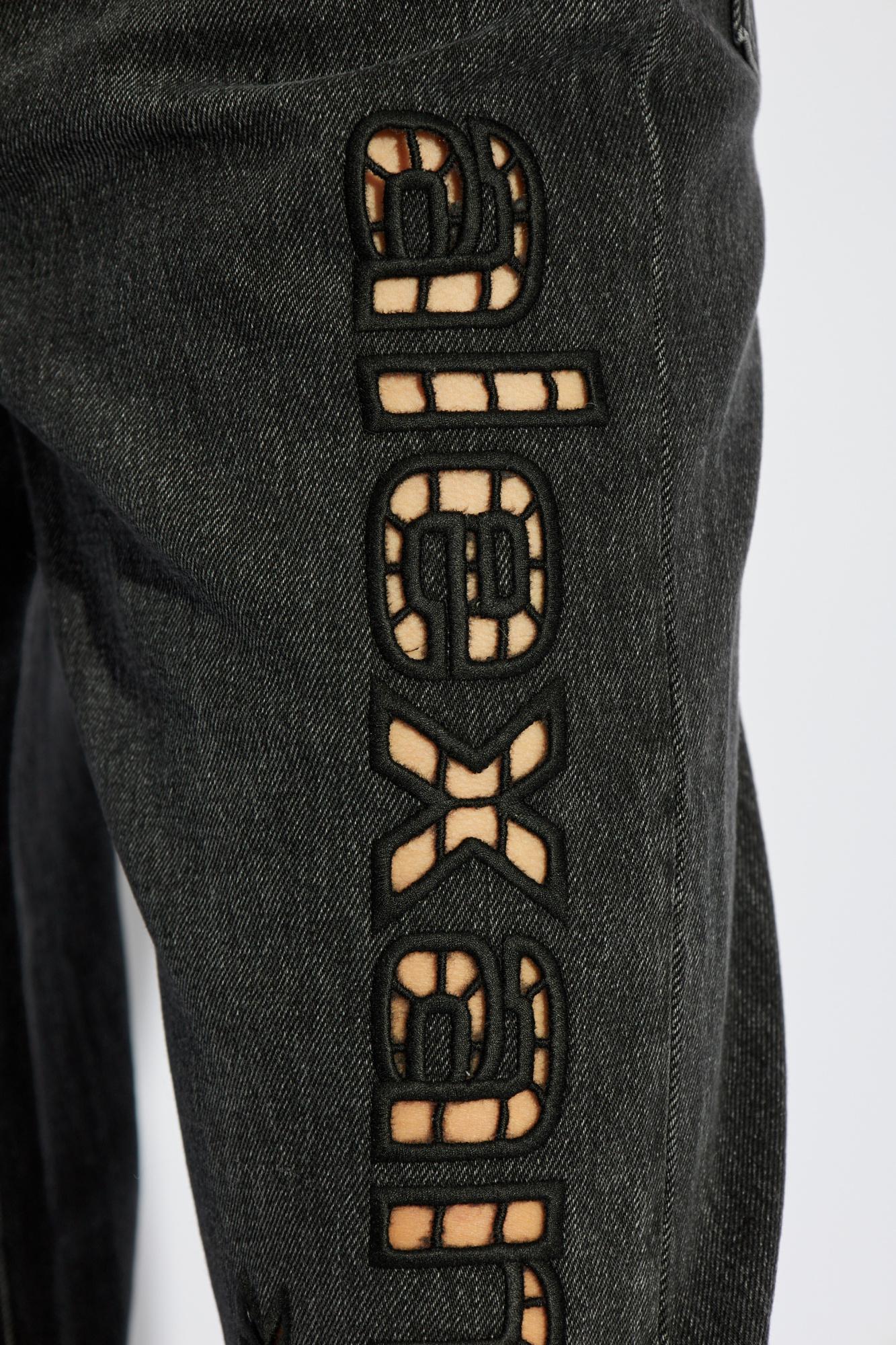 Alexander Wang Jeans With Logo in Black | Lyst
