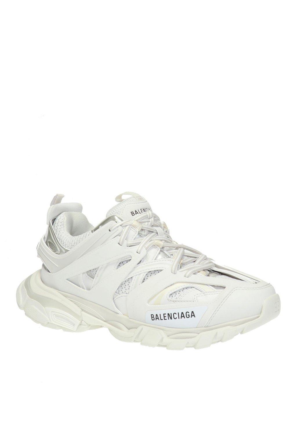 Balenciaga Truck Sneakers In Leather And Micro-mesh With Oversized Sole ...