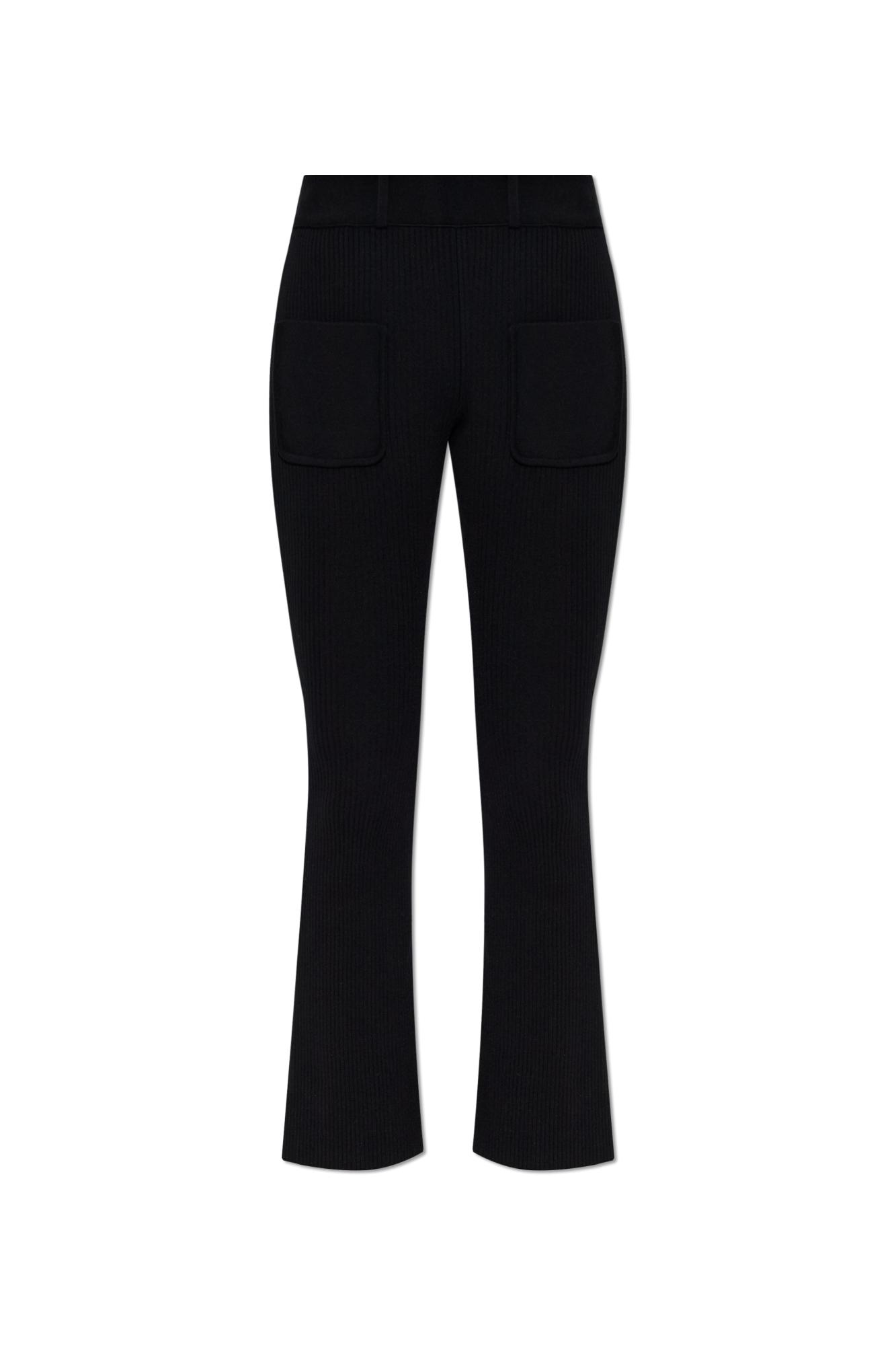 パンツ COURREGES Women Straight Pants 125JPA297PA00439999 Black Courreges Straight-leg pants for Women | Online Sale up to