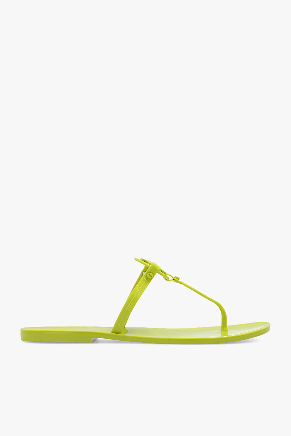 Tory Burch Mini Miller Jelly Thong Sandals in Yellow | Lyst UK