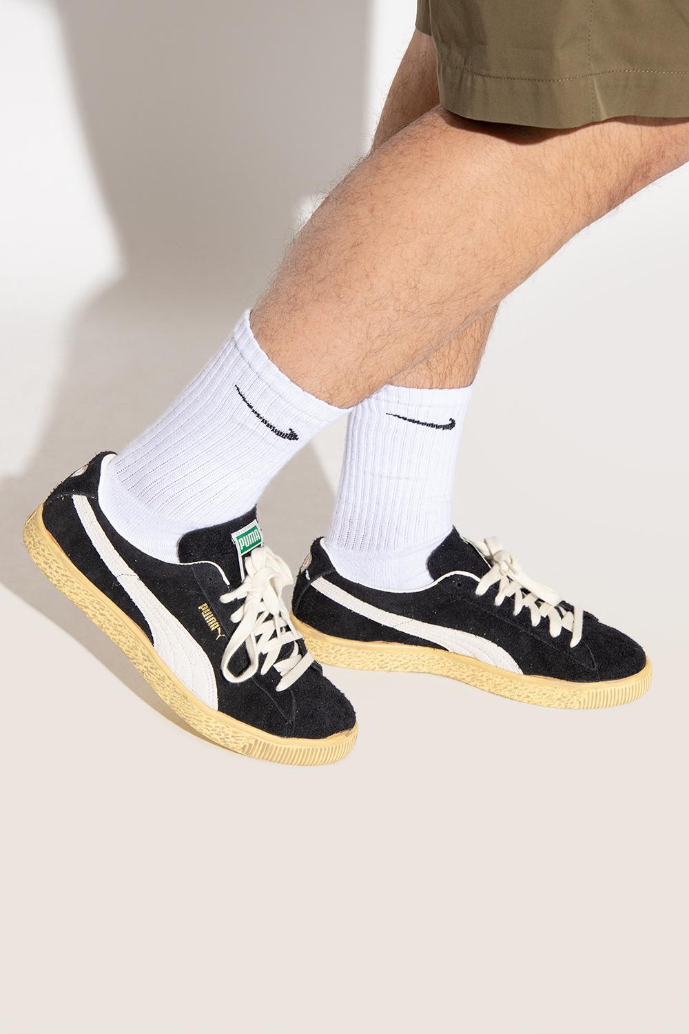 にわたって PUMA - PUMA SUEDE CLASSIC SOCK BEIGE の通販 by 古着屋★86★｜プーマならラクマ スエード ...