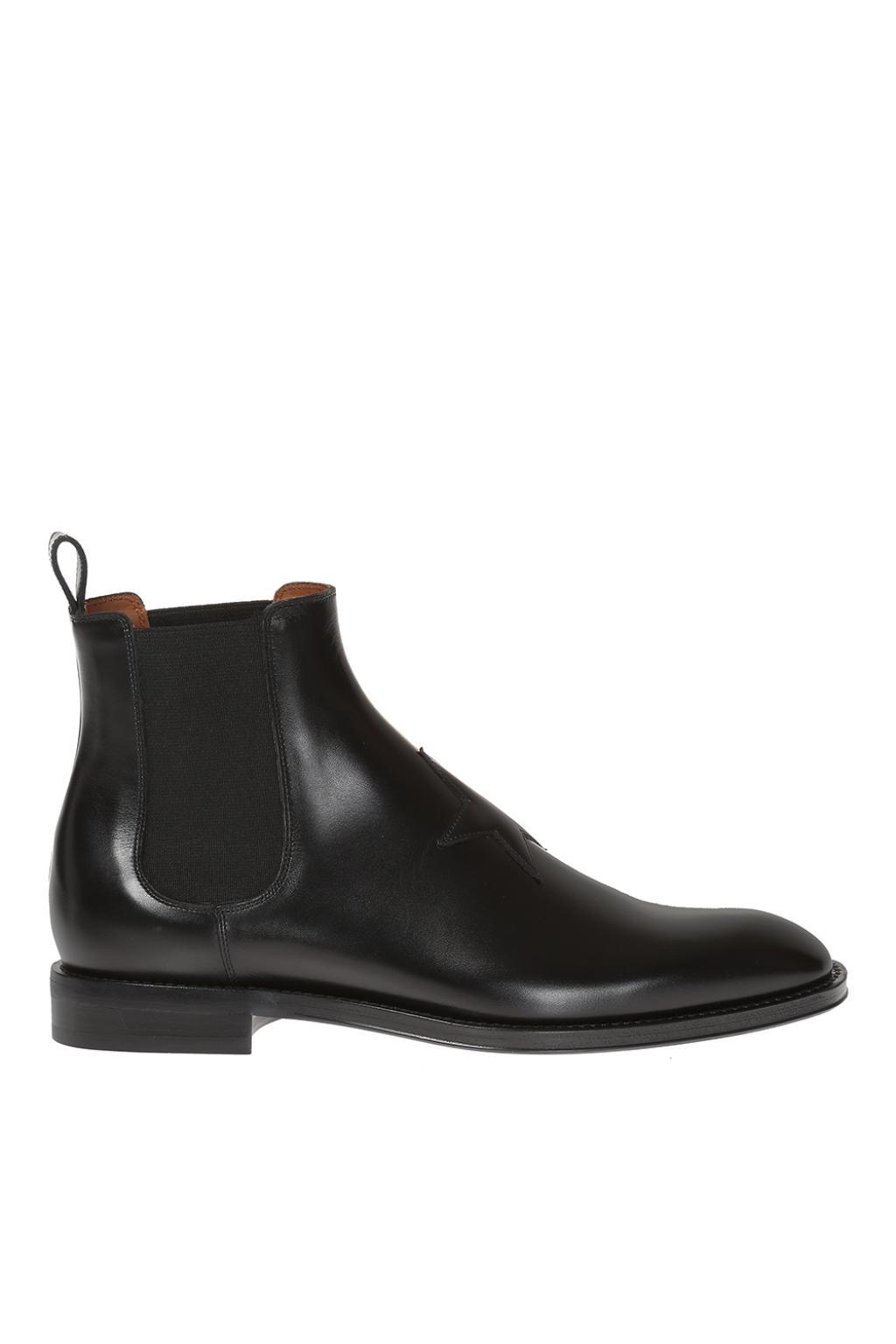 Givenchy Leather Chelsea Boots in Black for Men - Lyst