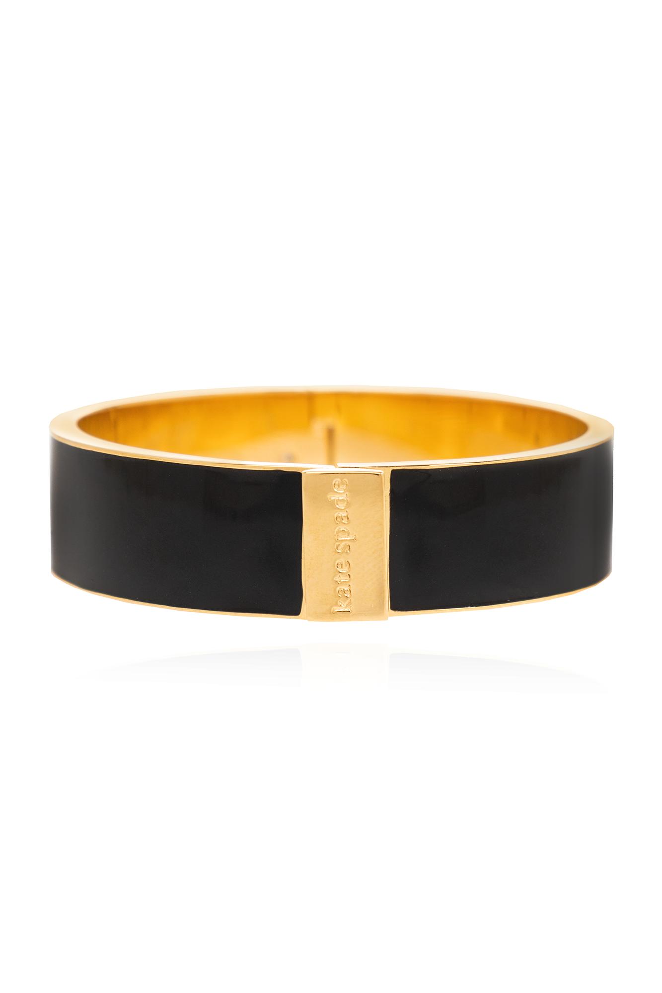 Kate Spade Bracelet With Logo in Yellow | Lyst