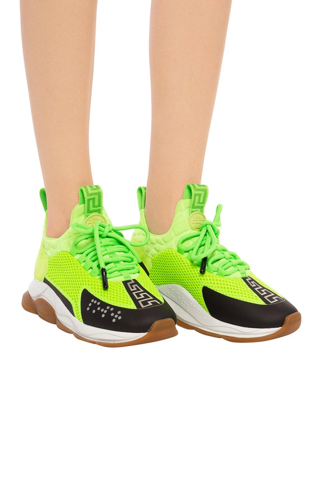 versace chain reaction neon green